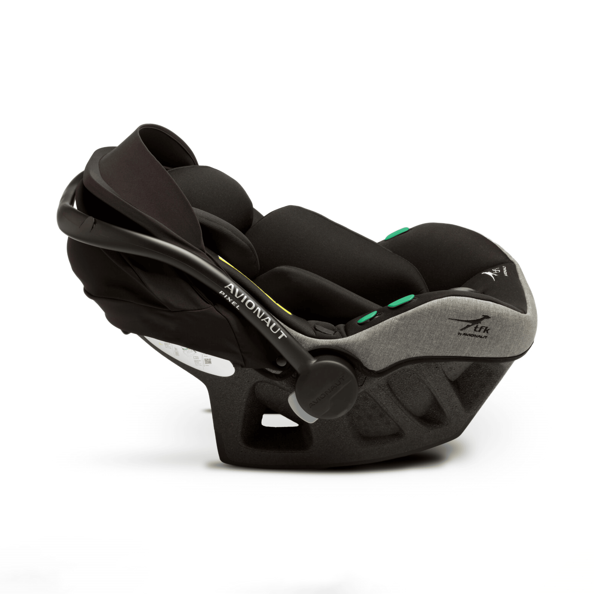 Babyschalen 0-13 kg, Gruppe 0+, tfk, Grau – Produktansicht