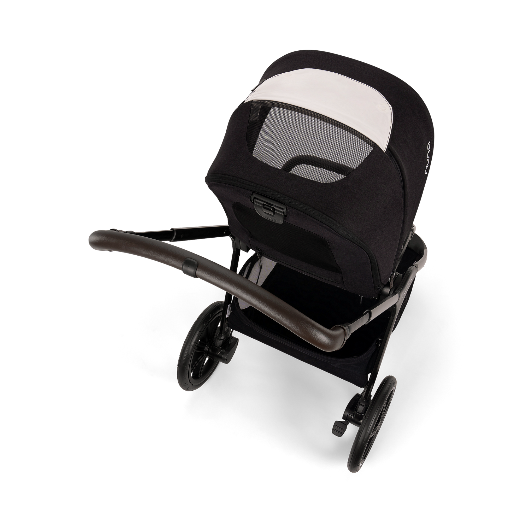 Kombi-Kinderwagen, nuna, Schwarz – Produktansicht