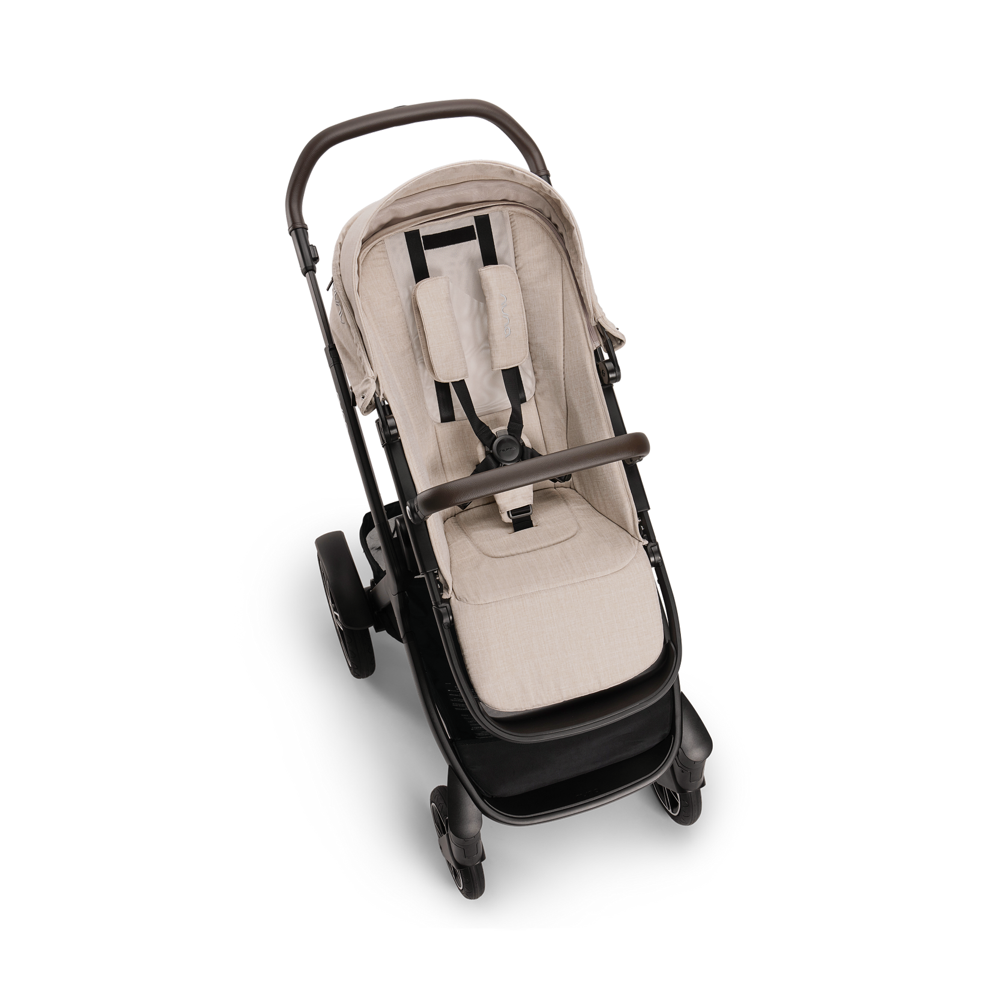 Kombi-Kinderwagen, nuna, Beige – Produktansicht