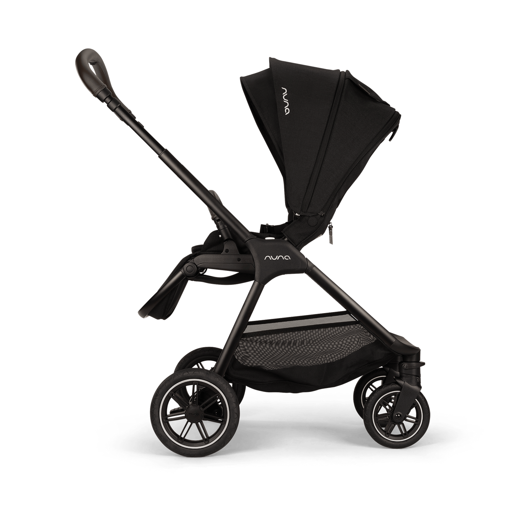 Kombi-Kinderwagen, nuna, Schwarz – Produktansicht