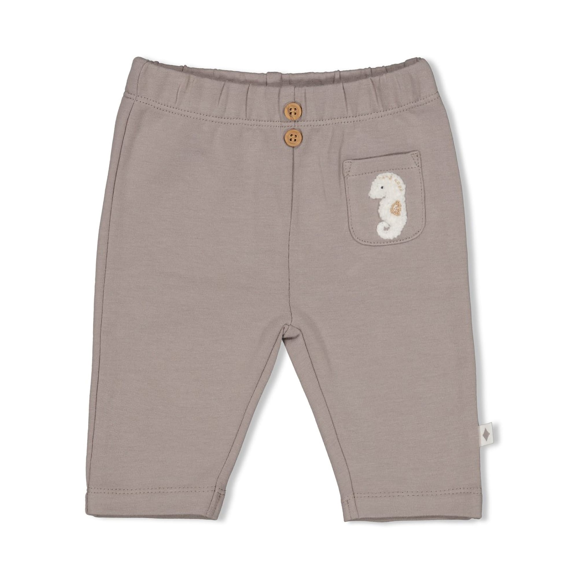 Leggings, FEETJE, Grau – Besonderheit: aus 96% Baumwolle