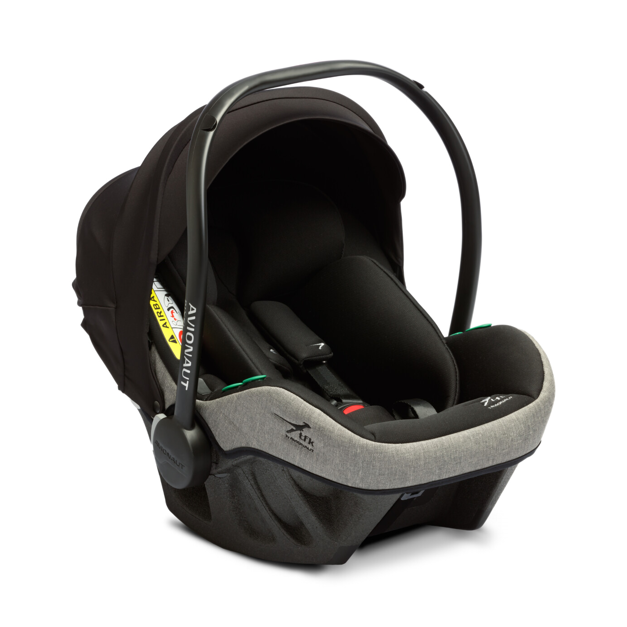 Babyschalen 0-13 kg, Gruppe 0+, tfk, Grau – Produktansicht