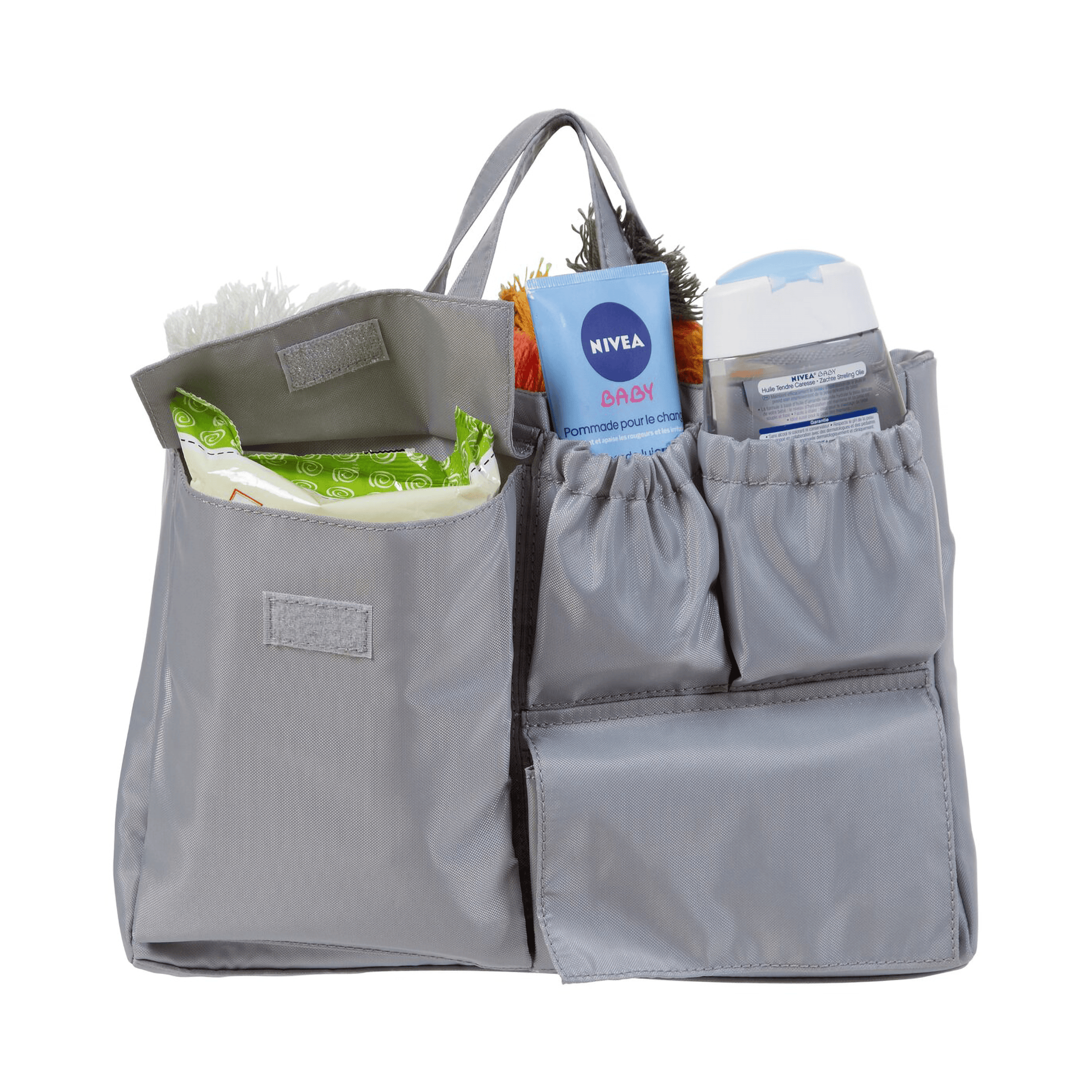 Wickeltaschen, CHILDHOME, Grau – Produktansicht