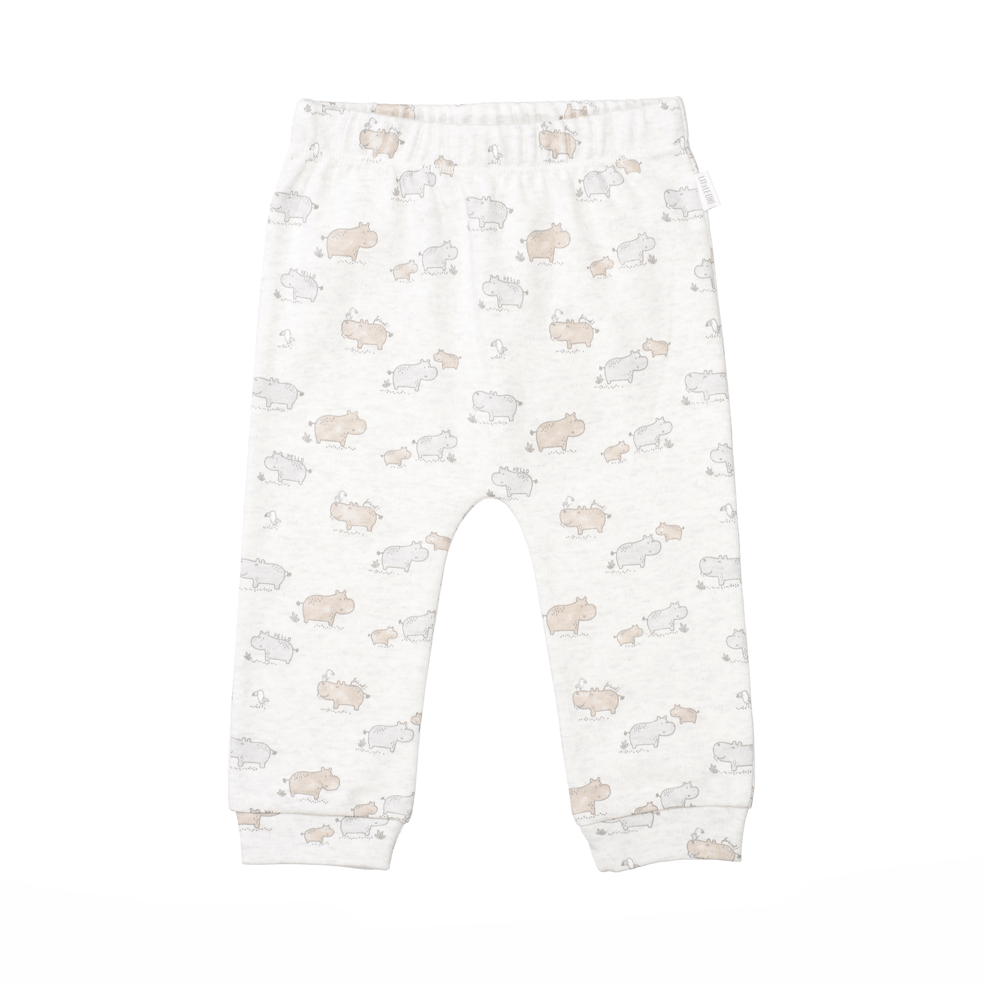 Leggings Hippos LITTLE ONE Beige M2000587884404 1