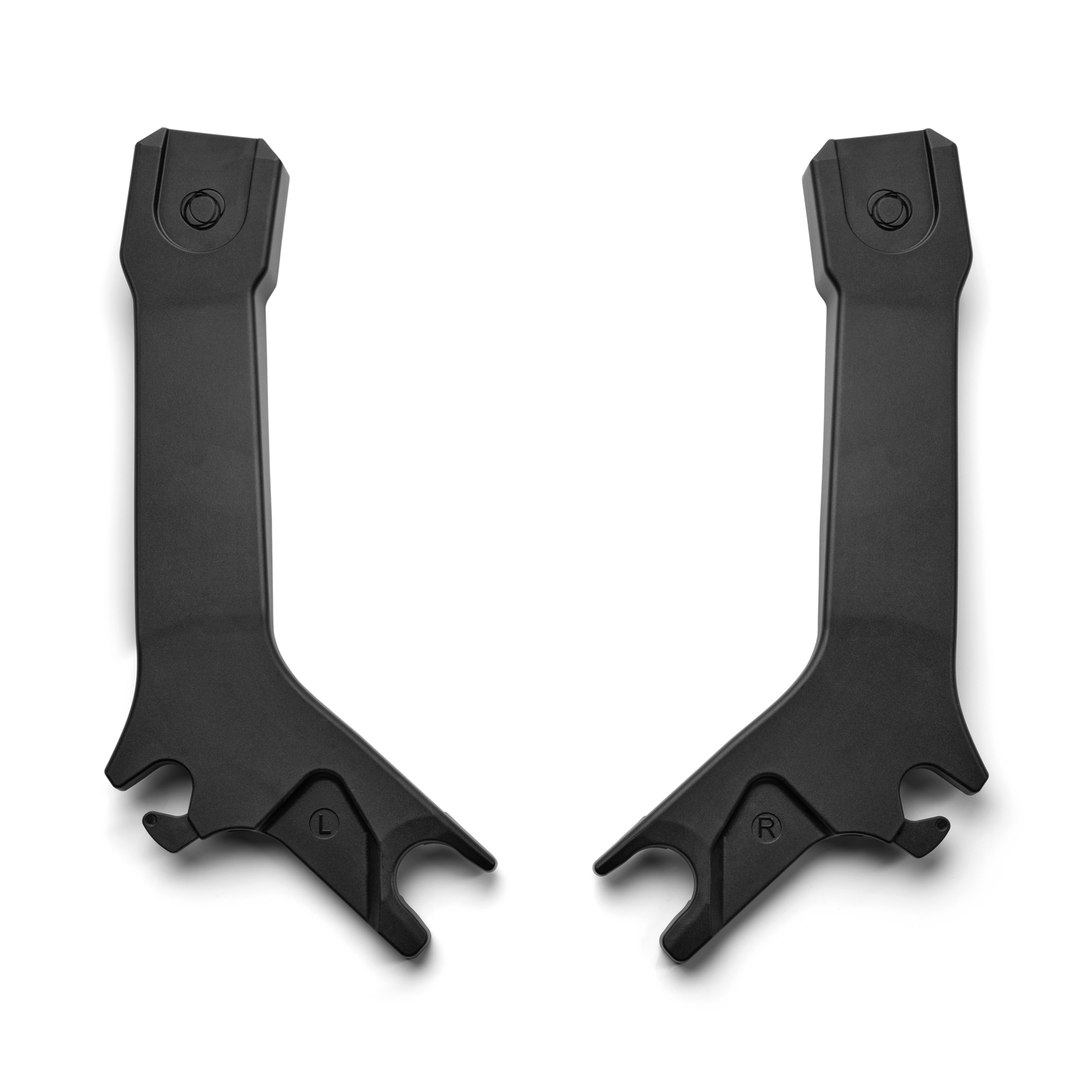 Adapter, bugaboo, Schwarz – Besonderheit: einfacher Wechsel vom Auto in den Kinderwagen