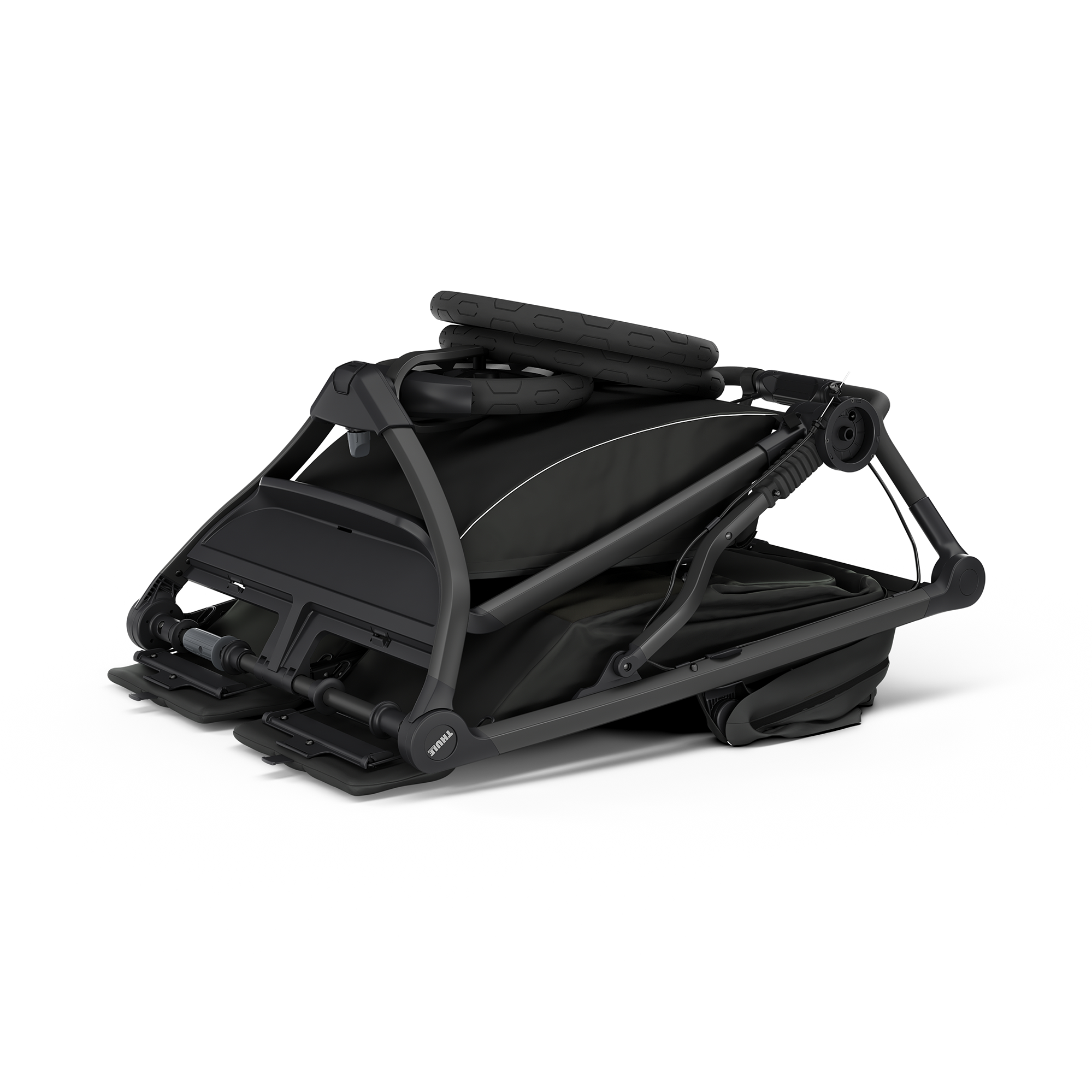 Zwillingswagen & Geschwisterwagen, THULE, Schwarz – Produktansicht