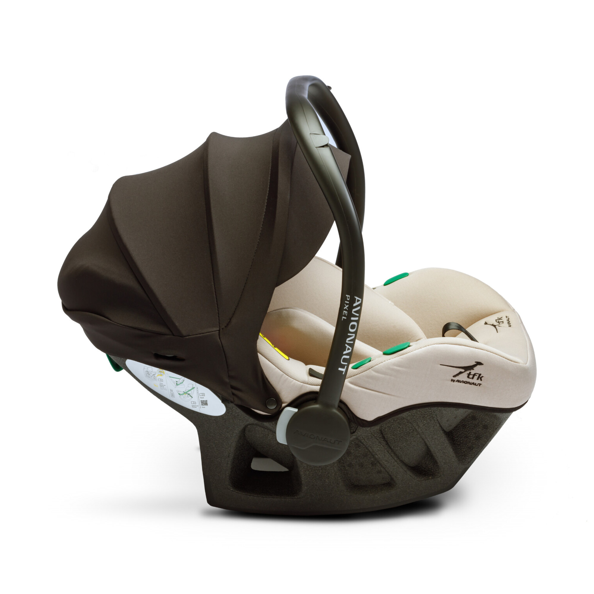 Babyschalen 0-13 kg, Gruppe 0+, tfk, Beige – Produktansicht