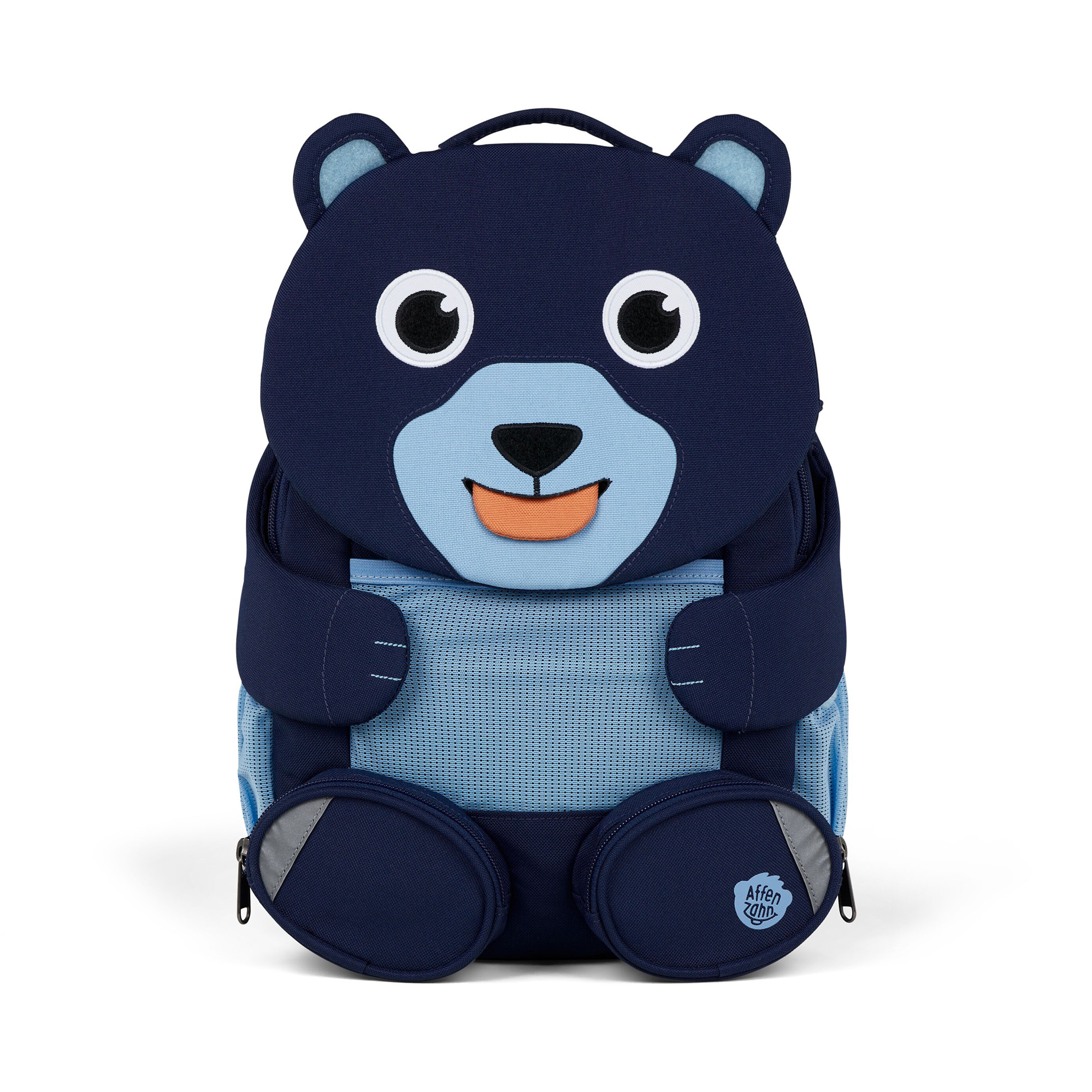 Kinderrucksäcke, Affenzahn, Blau – Produktansicht