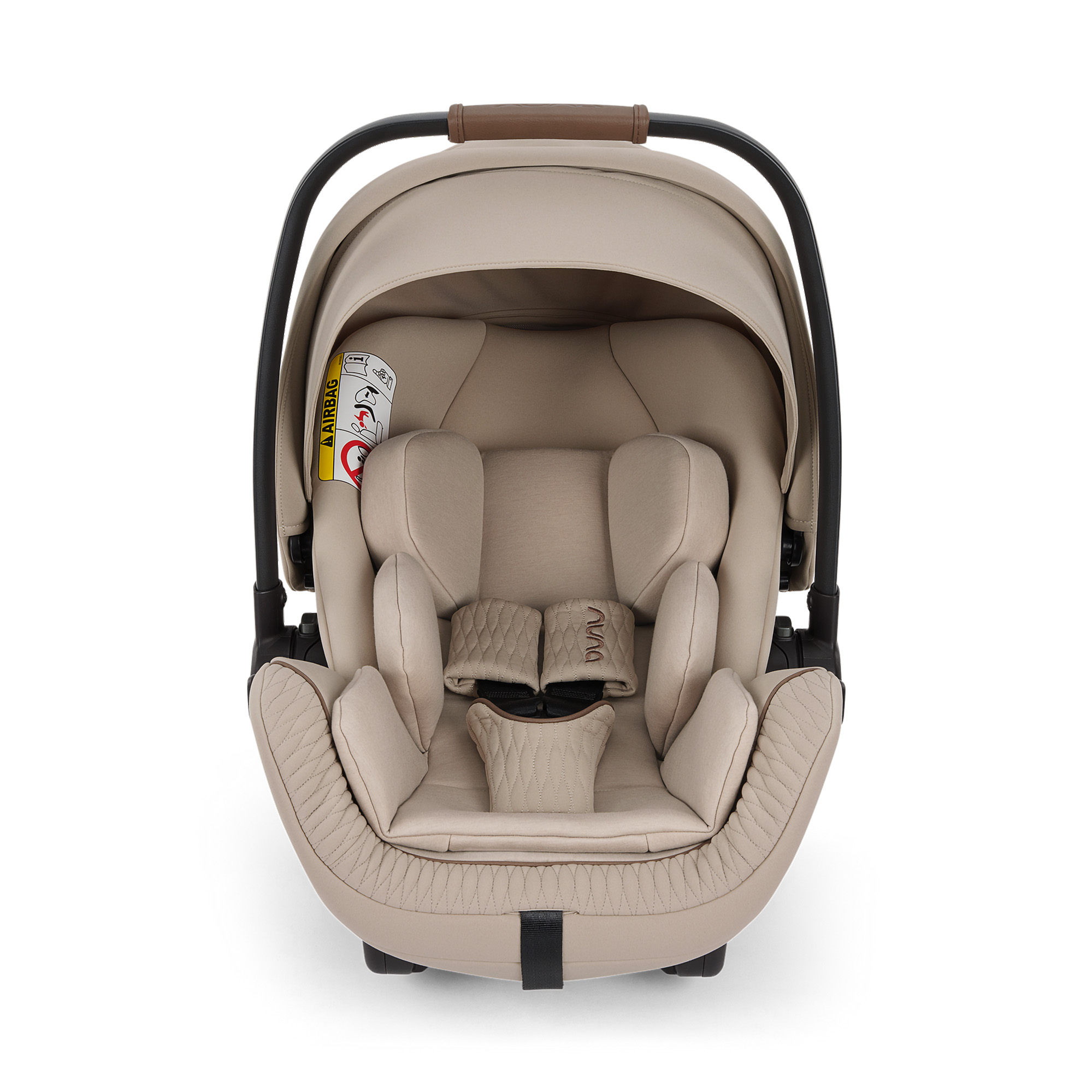 Babyschalen 0-13 kg, Gruppe 0+, nuna, Beige – Produktansicht