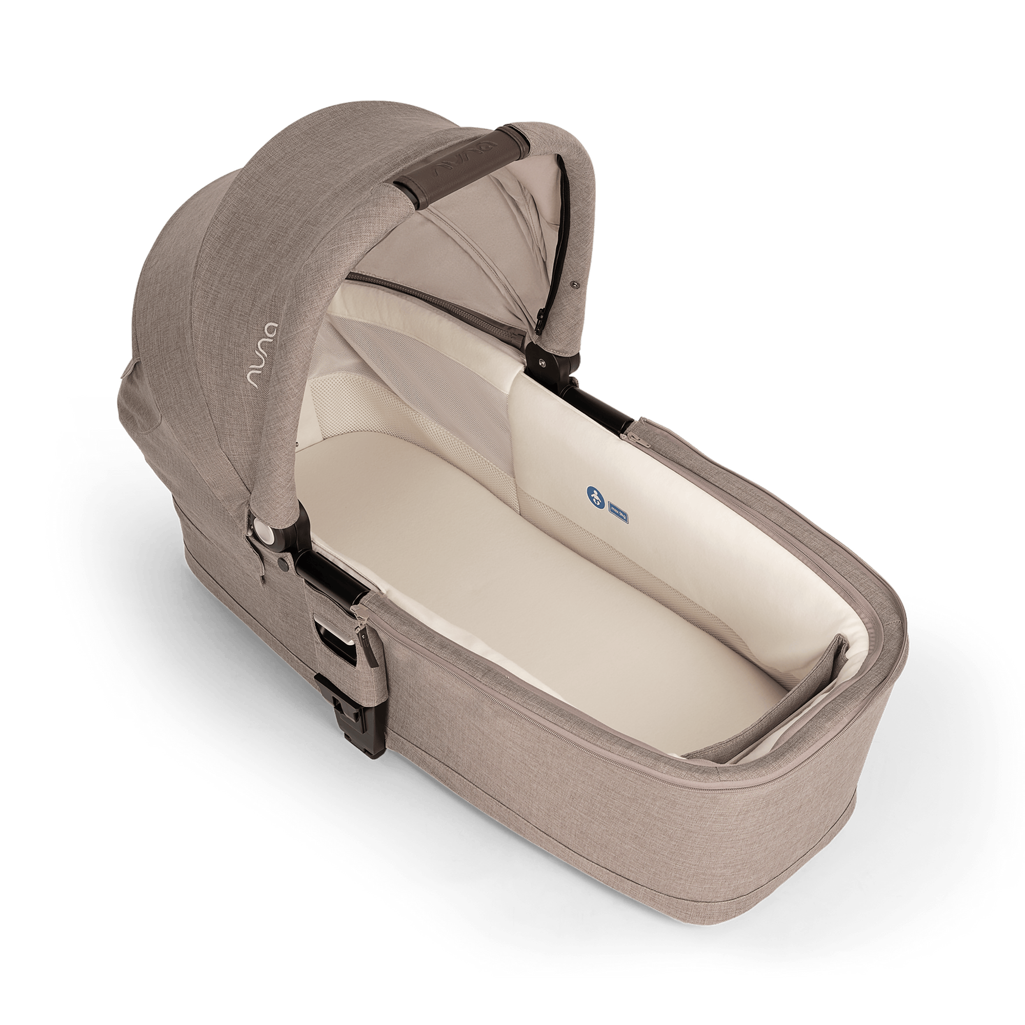 Kombi-Kinderwagen, nuna, Braun – Produktansicht