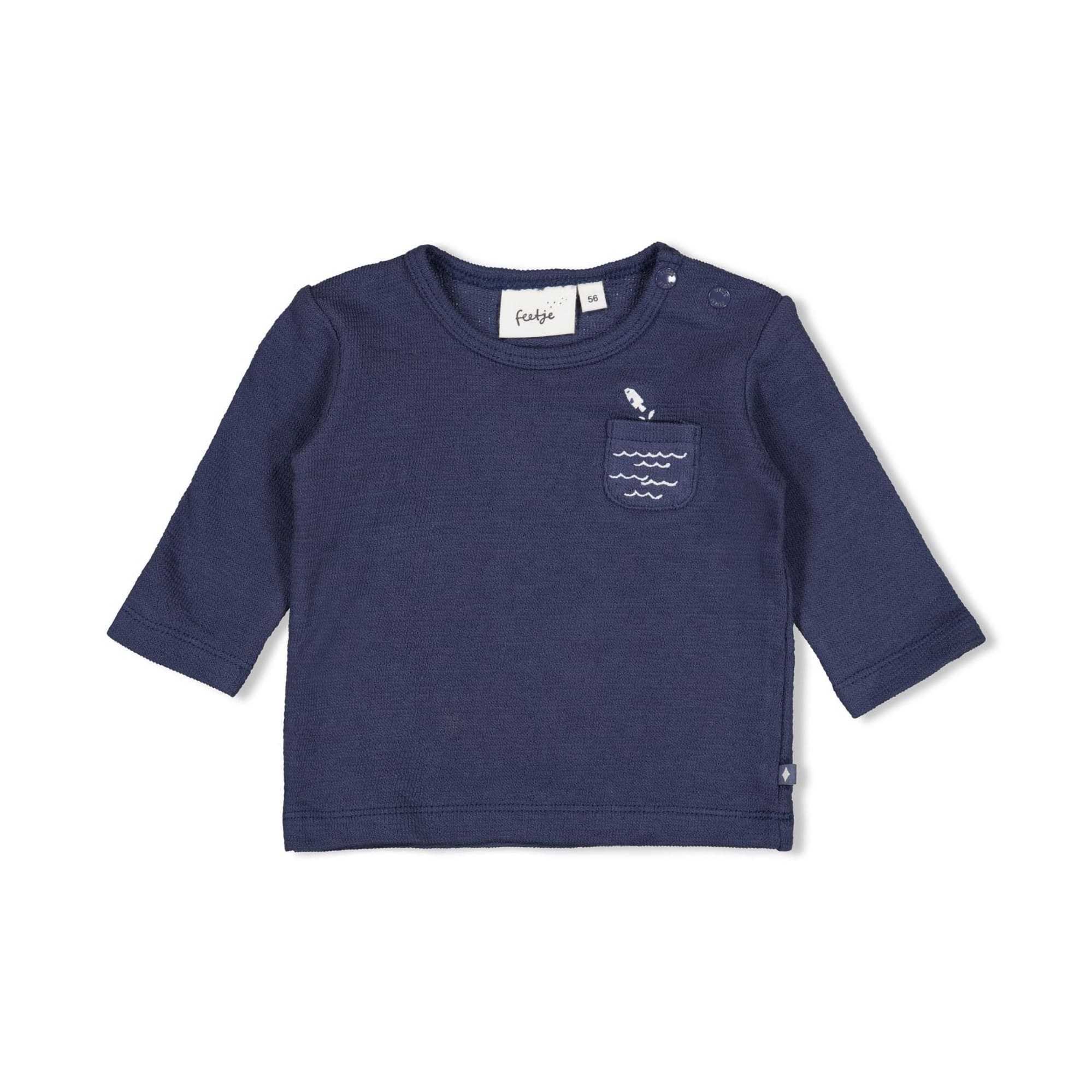 Langarmshirts, FEETJE, Blau – Produktansicht