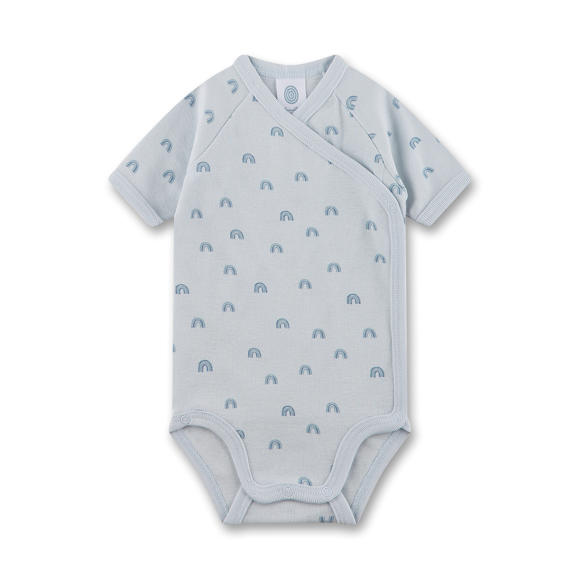 Wickelbodys, Sanetta, Blau – Besonderheit: aus 100% Bio-Baumwolle