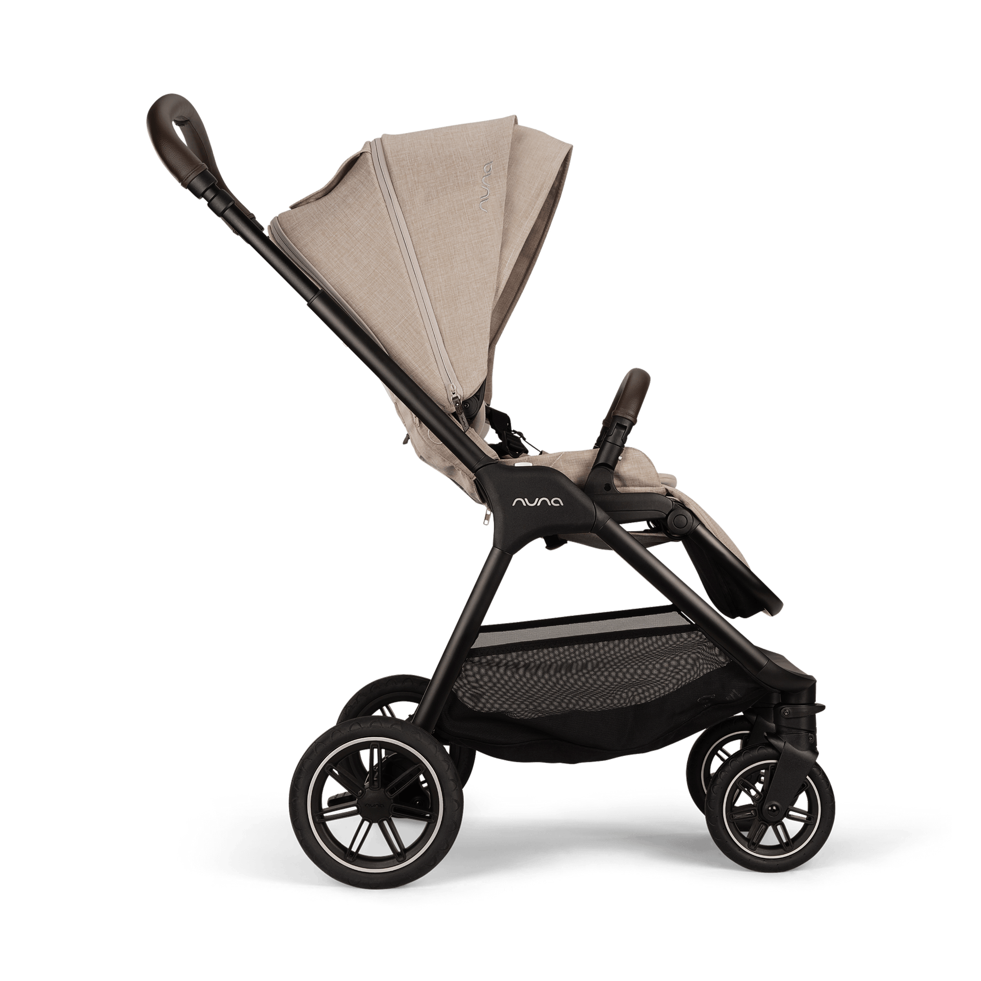 Kombi-Kinderwagen, nuna, Beige – Produktansicht