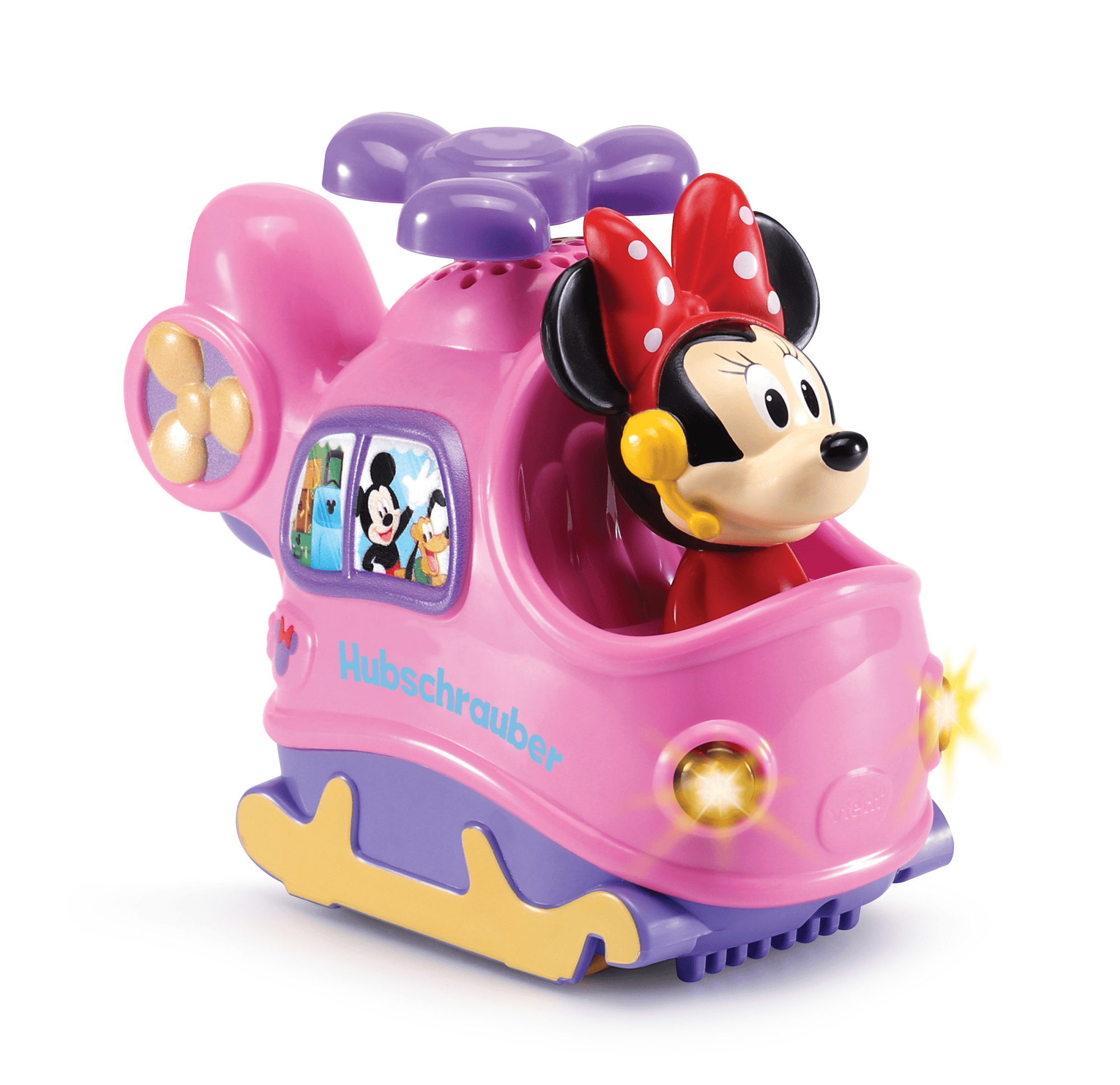 Spielzeugautos, vtech, Pink – Besonderheit: spielt kindgerechte Lieder und Sätze