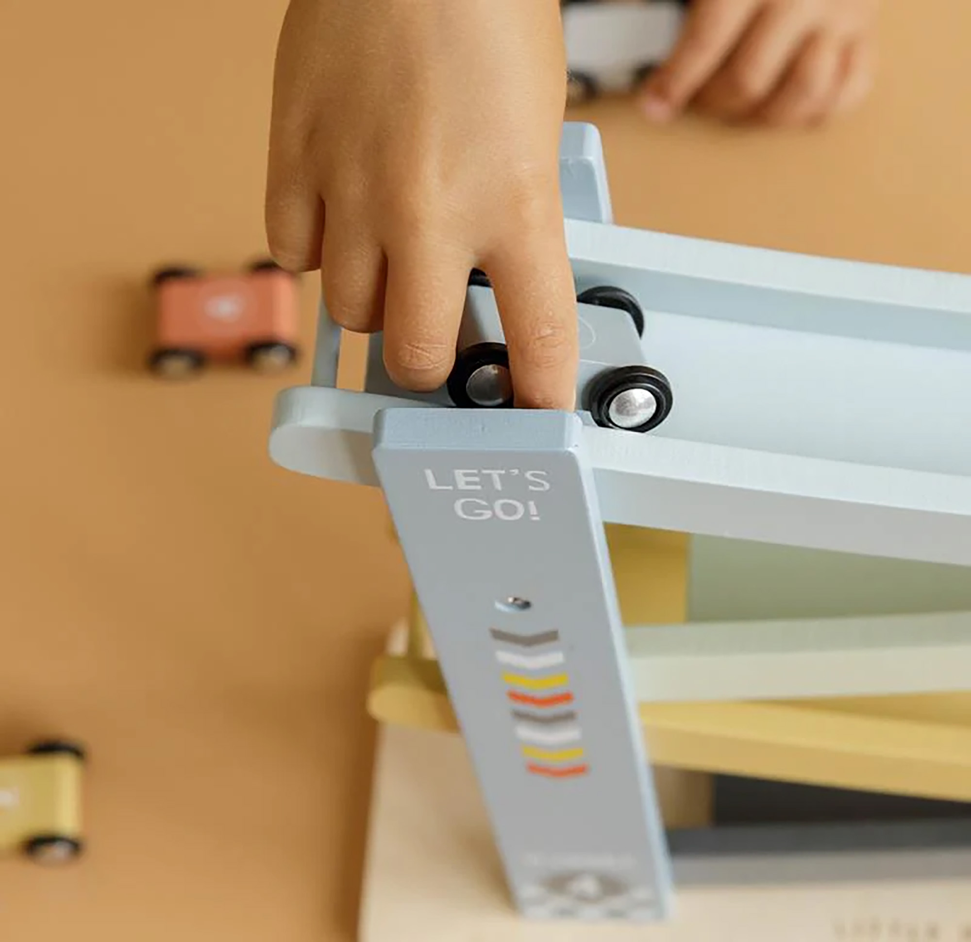 Kugelbahn, LITTLE DUTCH, Blau – Produktansicht