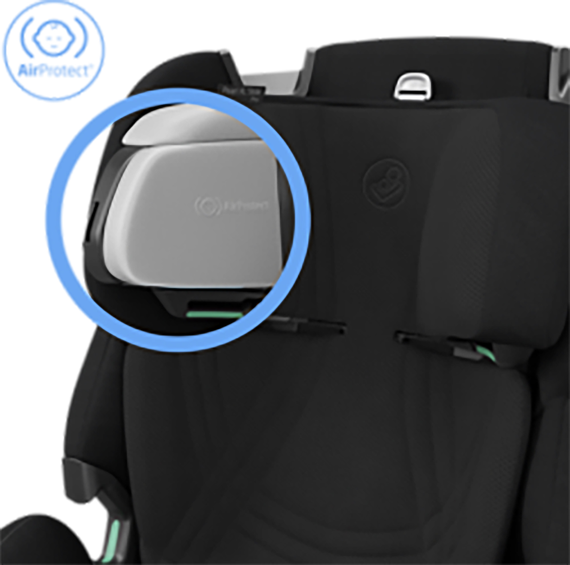 Kindersitze 9-36 kg, Gruppe 1/2/3, MAXI-COSI Premium, Schwarz – Produktansicht