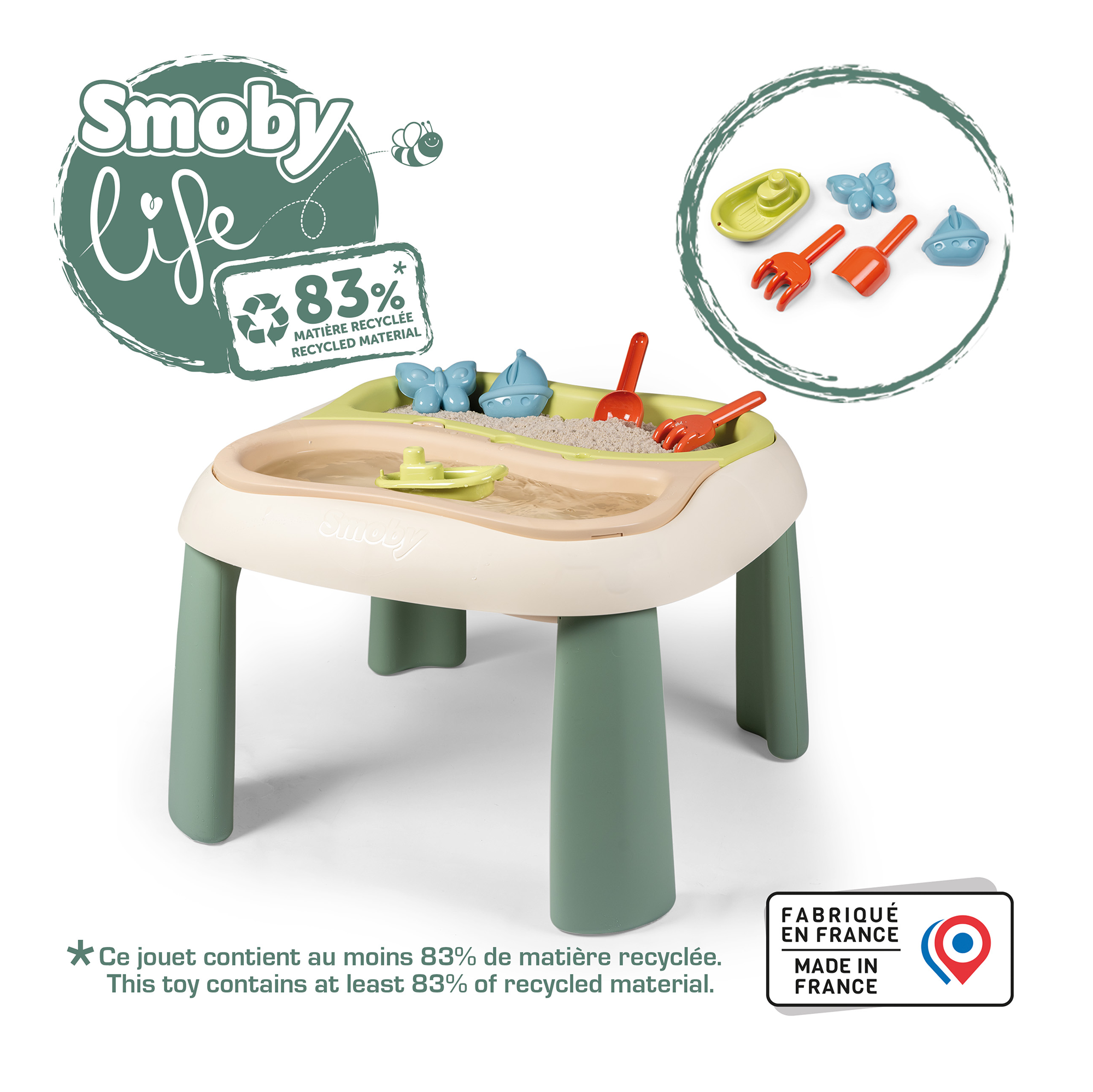 Sandspielzeug, Smoby, Mehrfarbig – Produktansicht