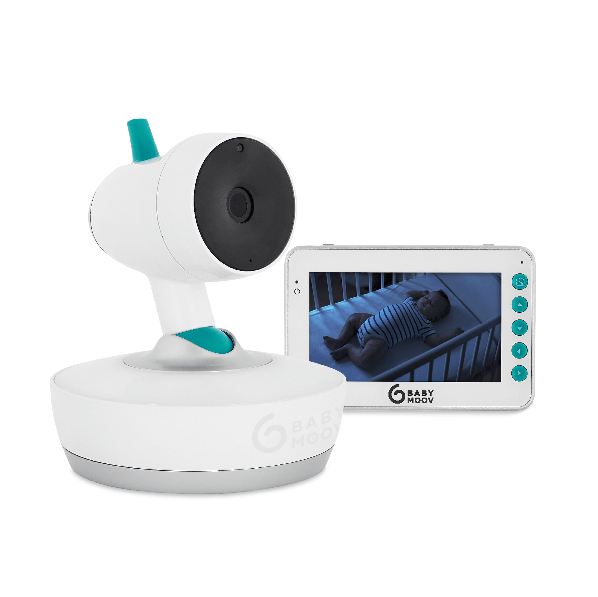 Video Babyphone, babymoov, Weiß – Produktansicht