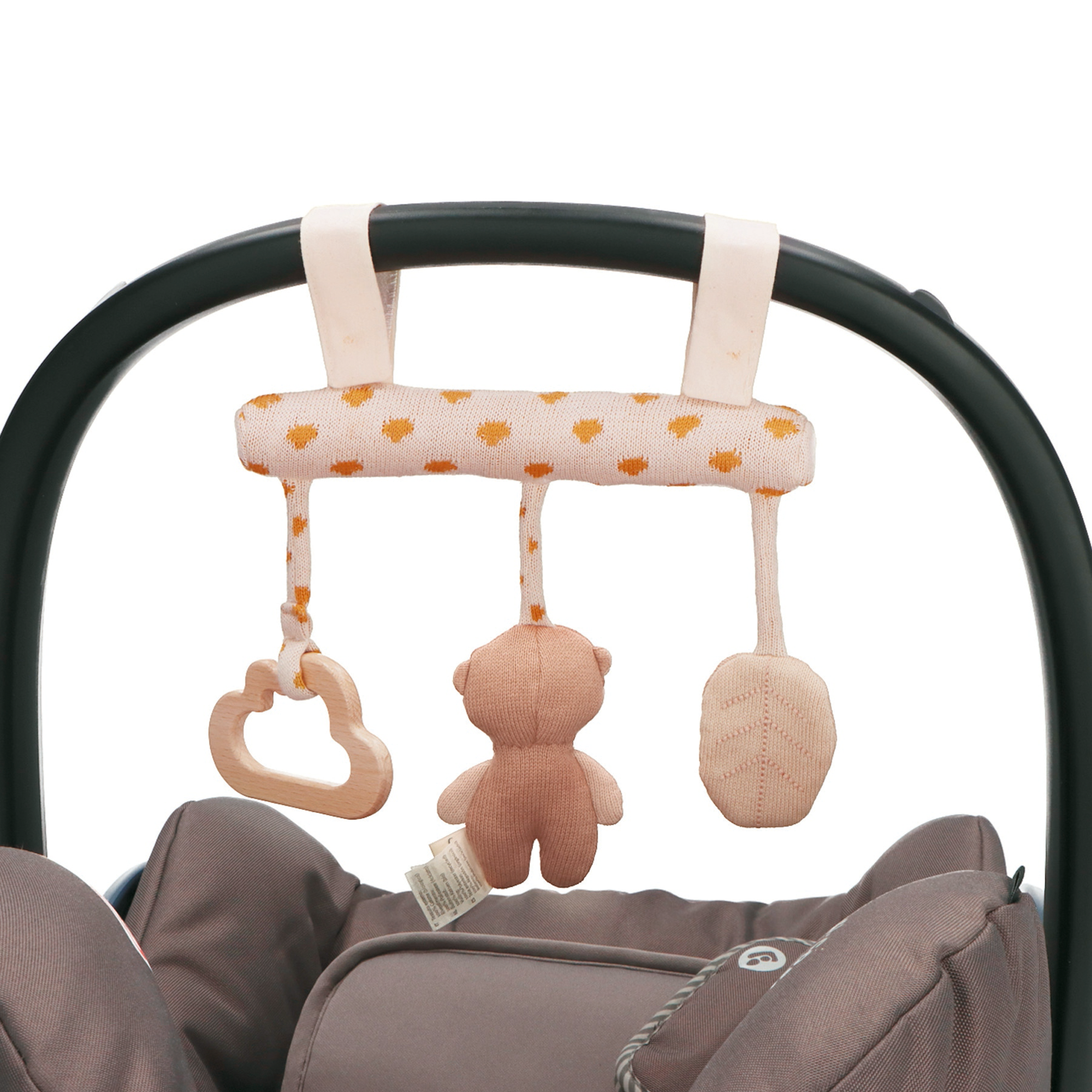 Kinderwagenketten, Sterntaler, Weiß – Produktansicht