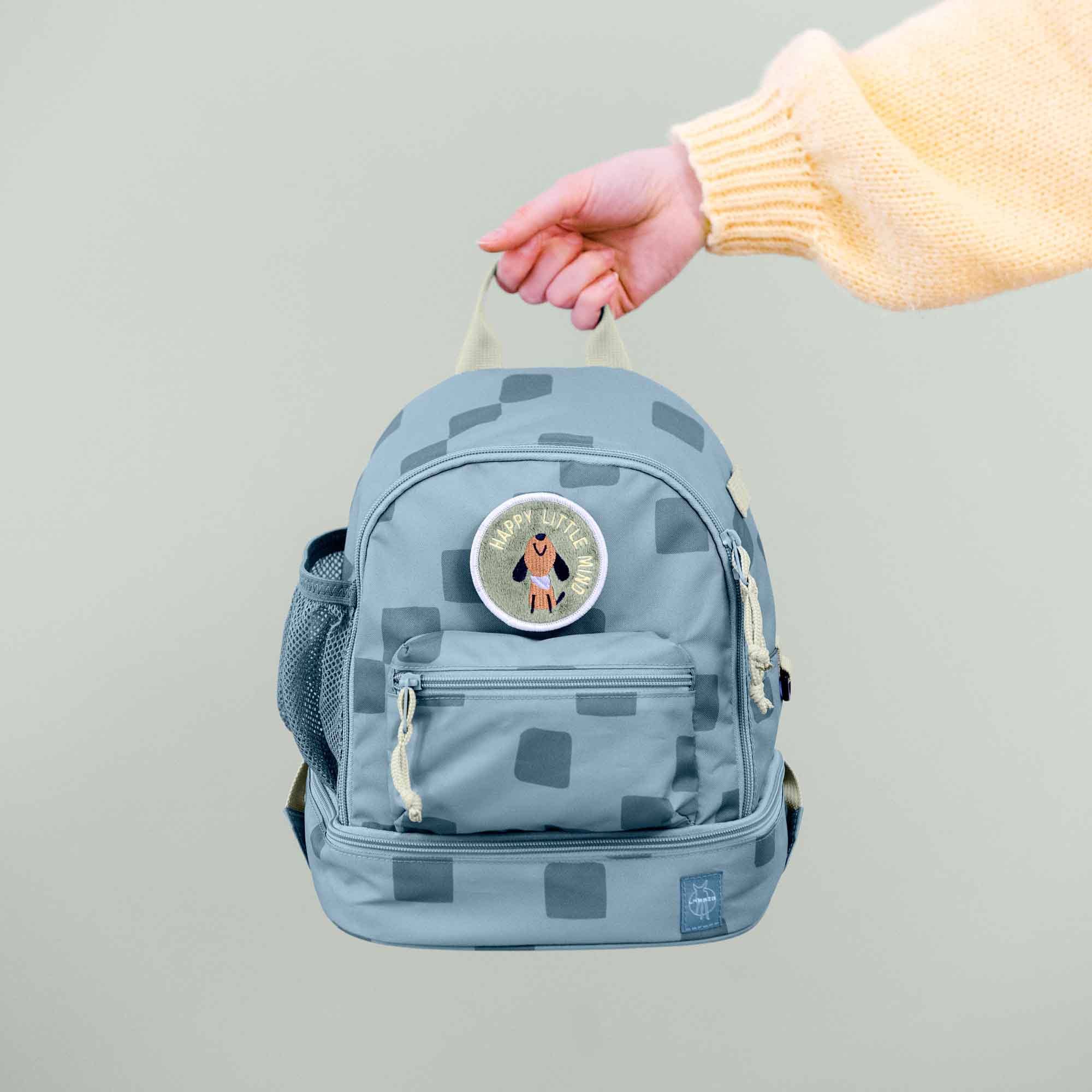 Kinderrucksäcke, LÄSSIG, Blau – Produktansicht