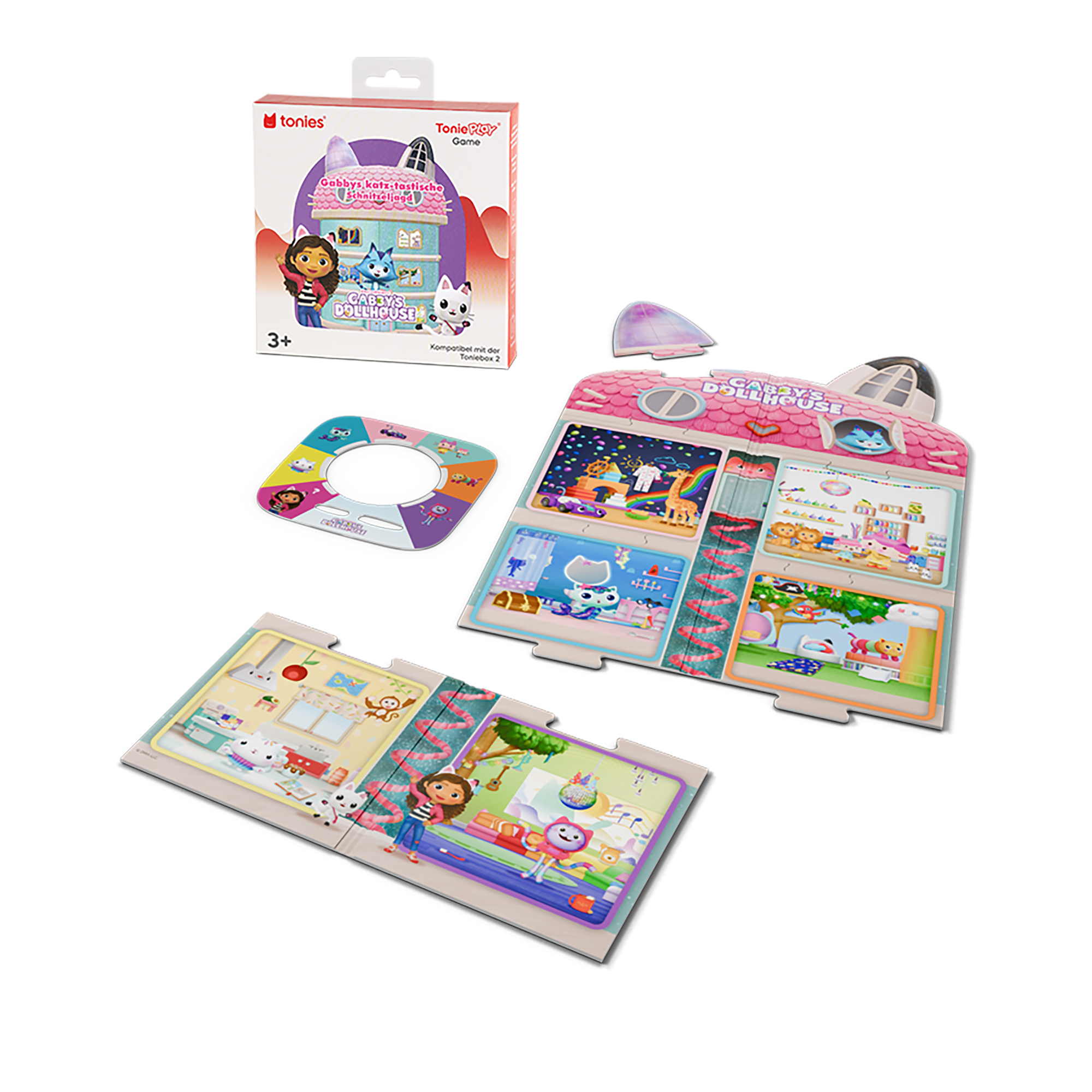 Tonies® Figuren, tonies, Mehrfarbig – Besonderheit: inklusive 1 Tonieplay Disc, 1 Spielbrettpuzzle, 1 Spielanleitung