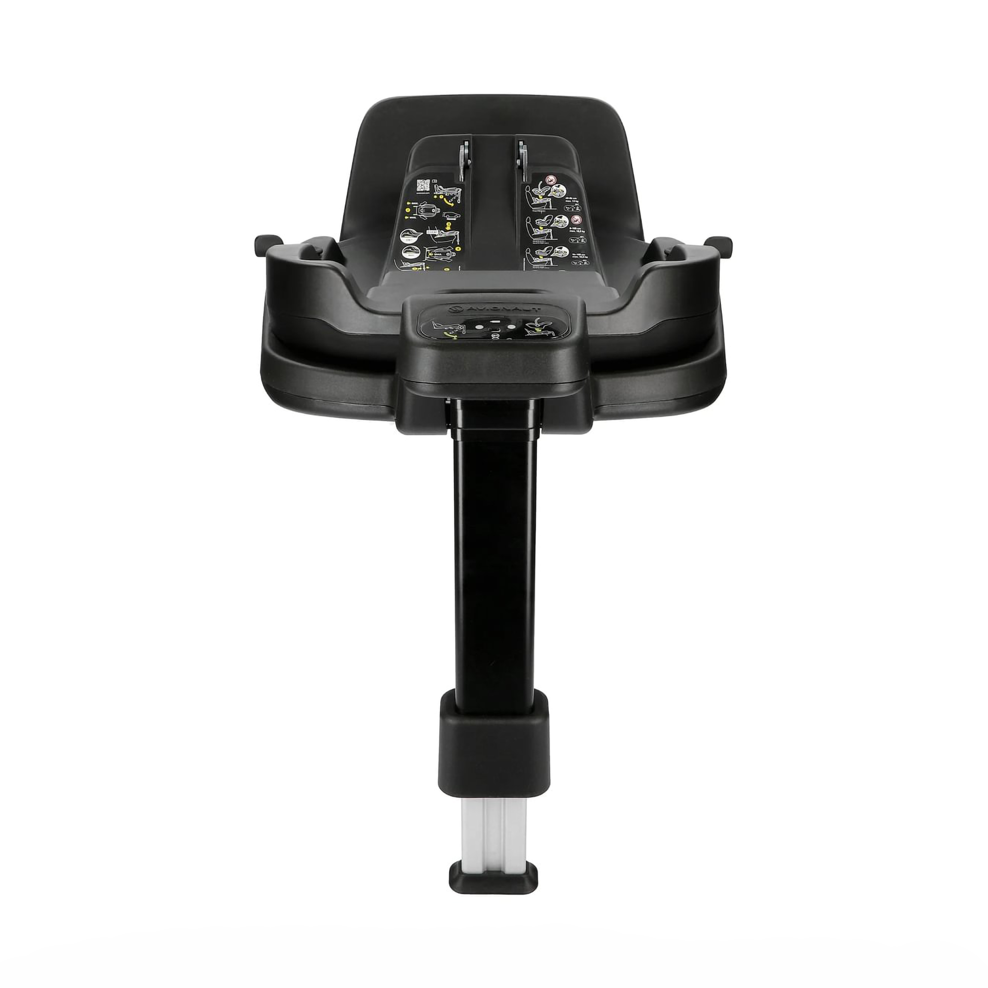 Isofix Stationen, AVIONAUT, Schwarz – Produktansicht