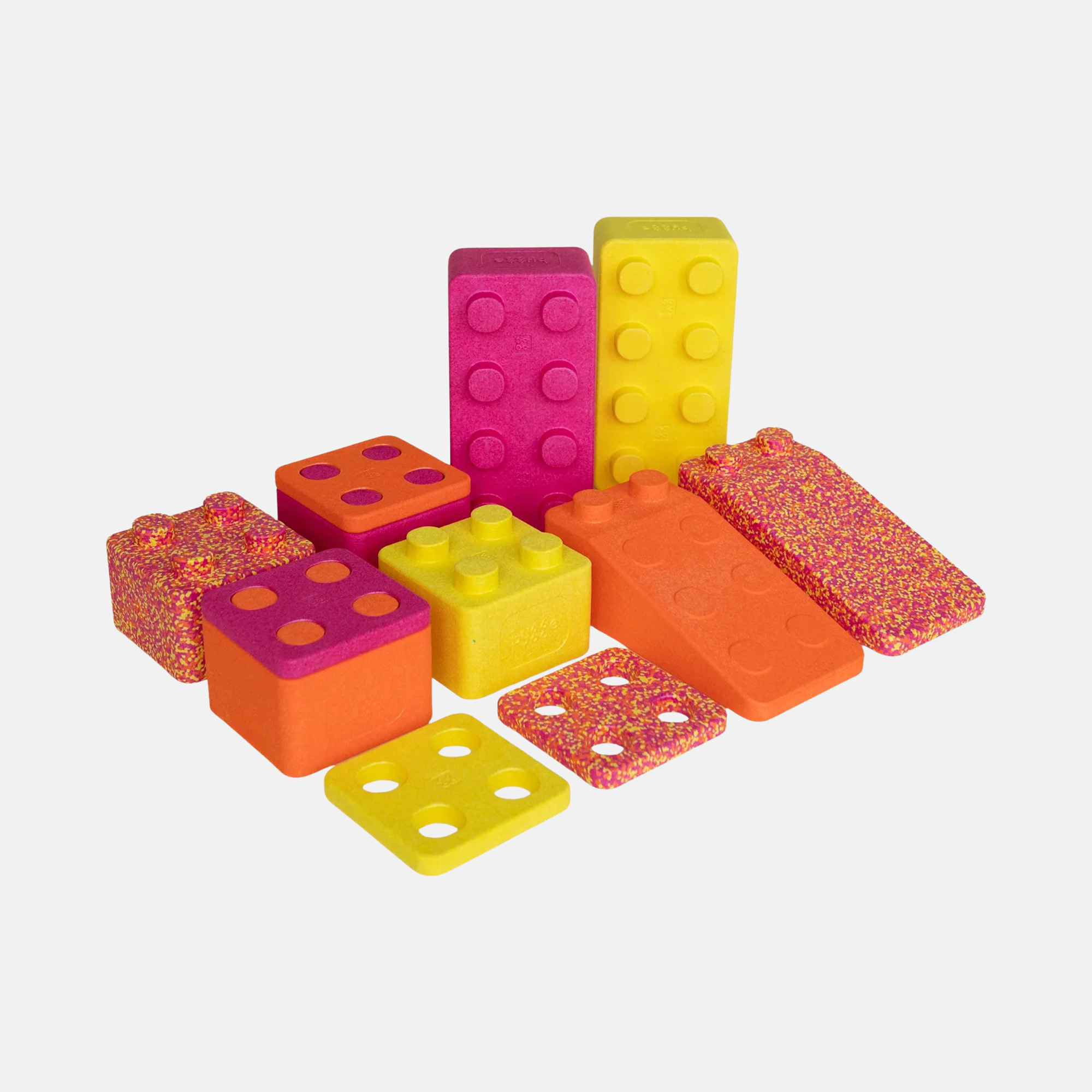 Bygge, Mehrfarbig – Besonderheit: für unendliche Spiele, Konstruktionen und Parcours 
