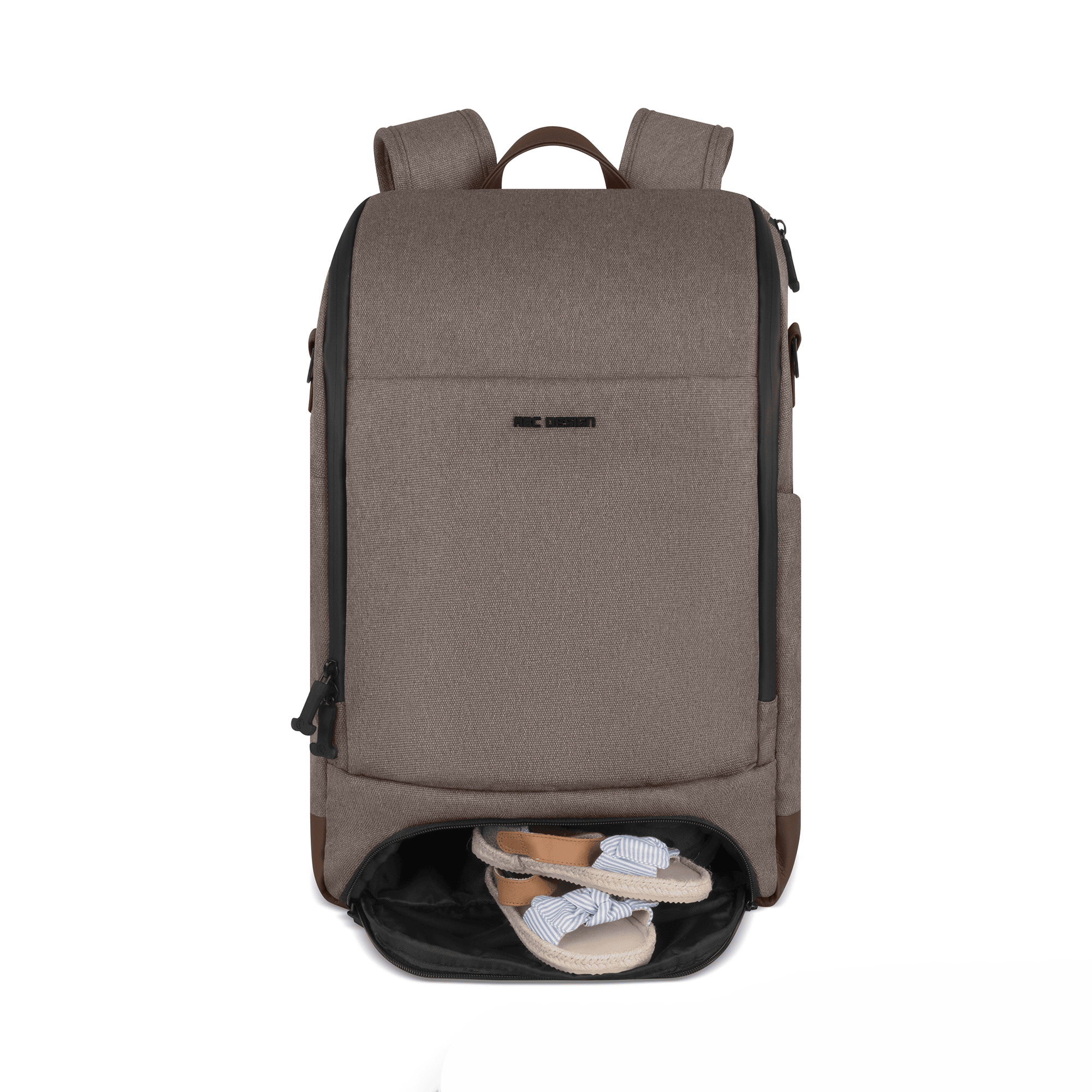 Wickelrucksäcke, ABC DESIGN, Beige – Produktansicht