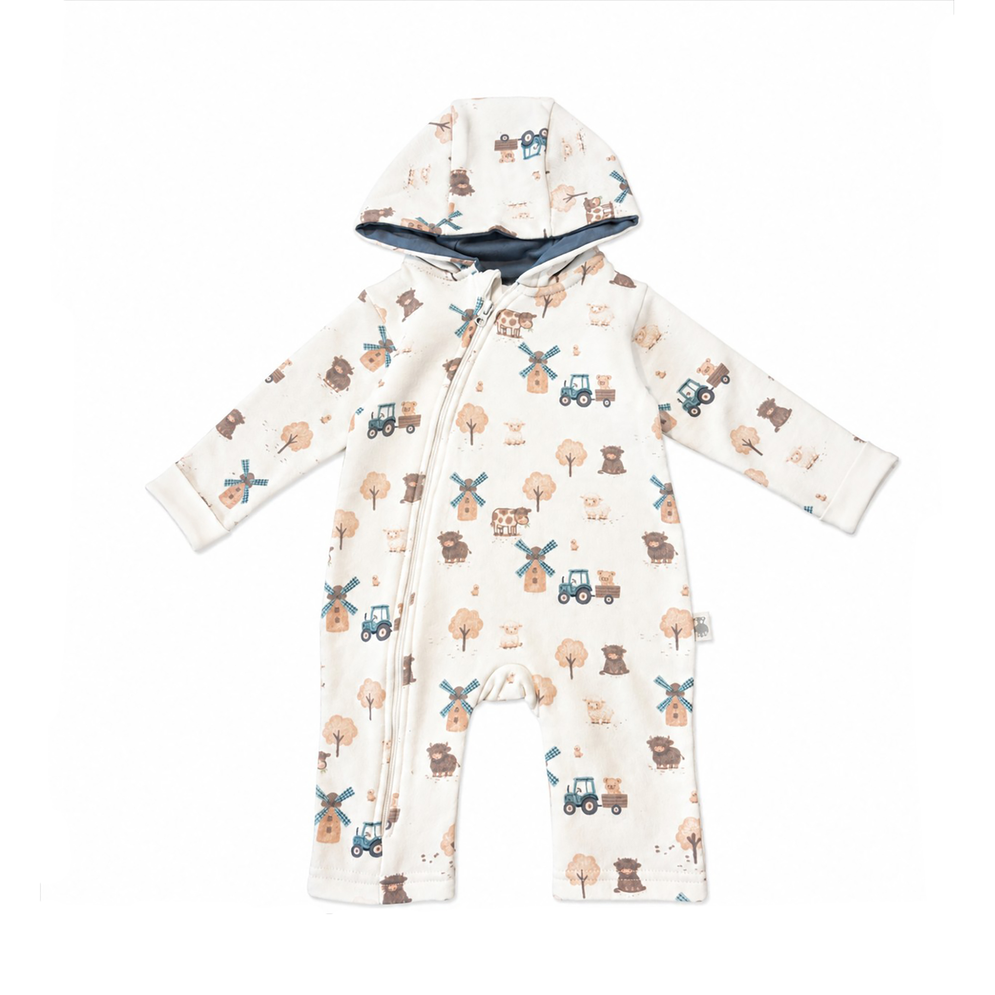 Overalls, LITTLE, Weiß – Besonderheit: aus 80% Baumwolle