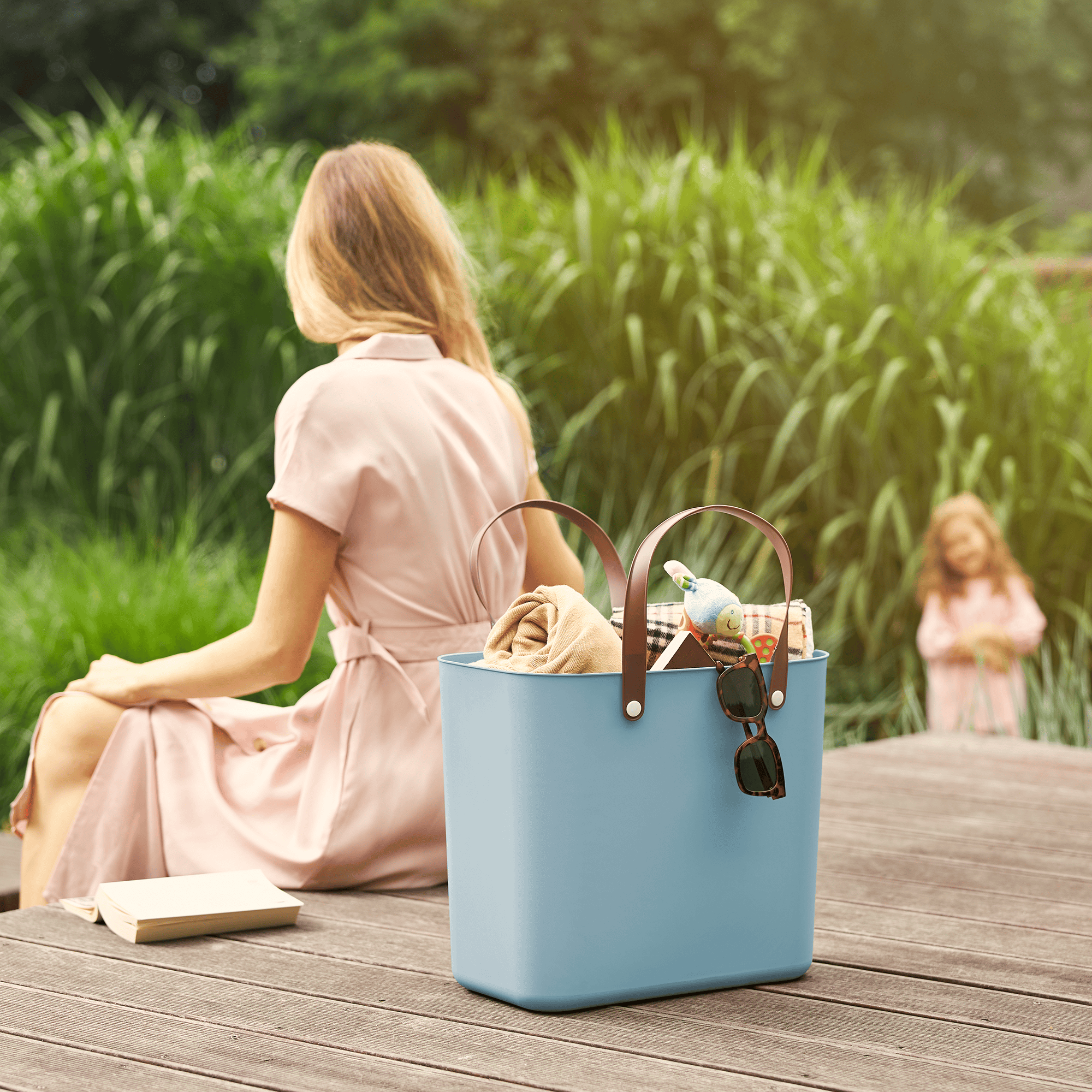 Aufbewahrung, rotho, Blau – Produktansicht