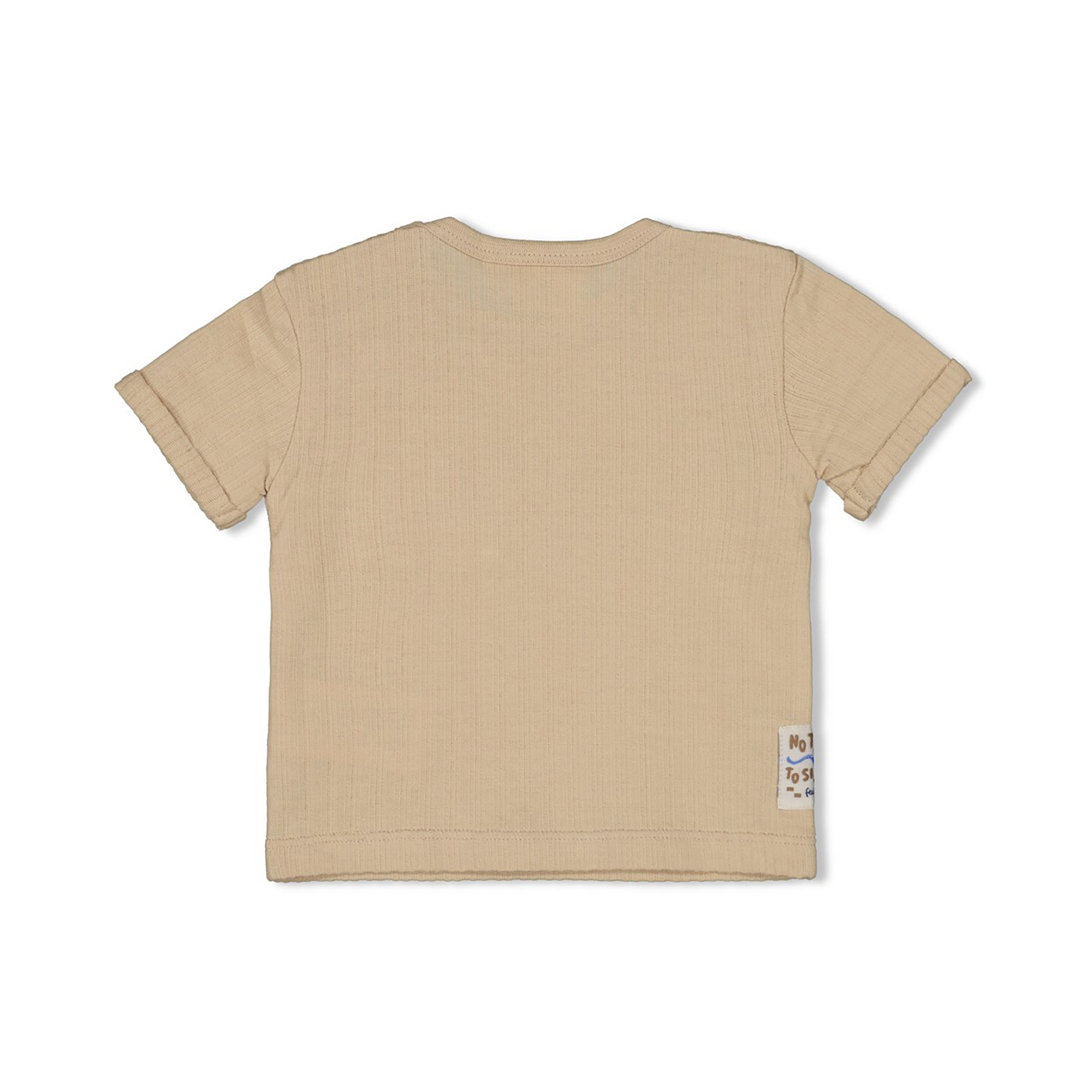 Kurzarmshirts, FEETJE, Beige – Besonderheit: aus 100% Baumwolle