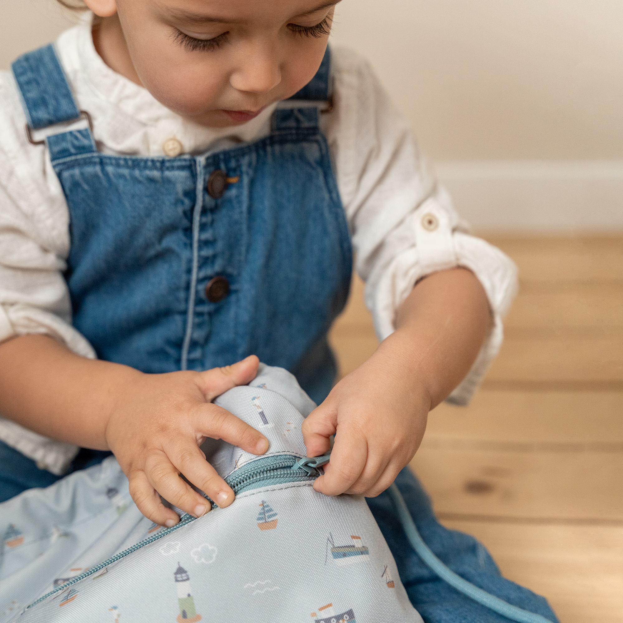 Kinderrucksäcke, LITTLE DUTCH, Blau – Produktansicht