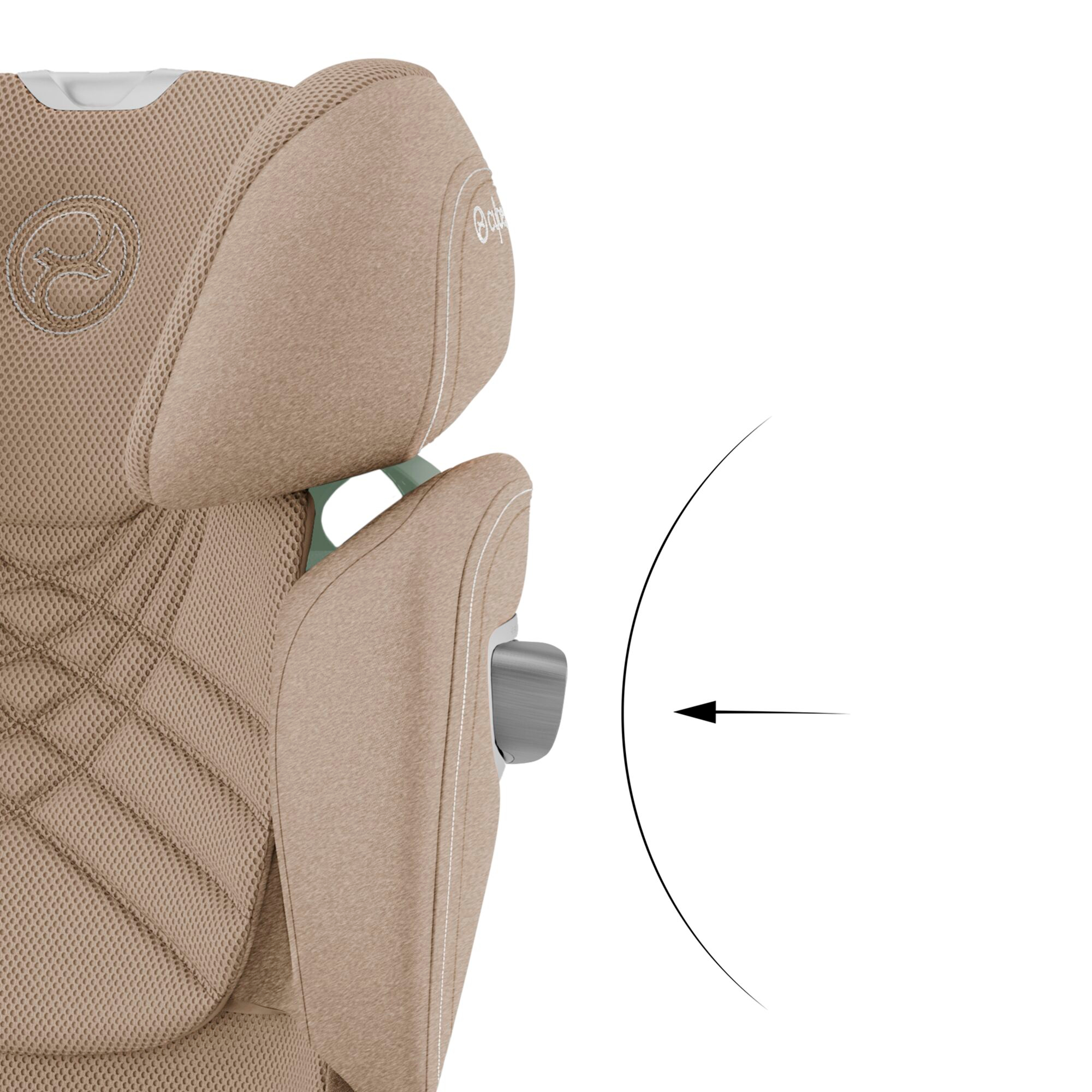 Kindersitze 15-36 kg, Gruppe 2/3, cybex PLATINUM, Beige – Produktansicht