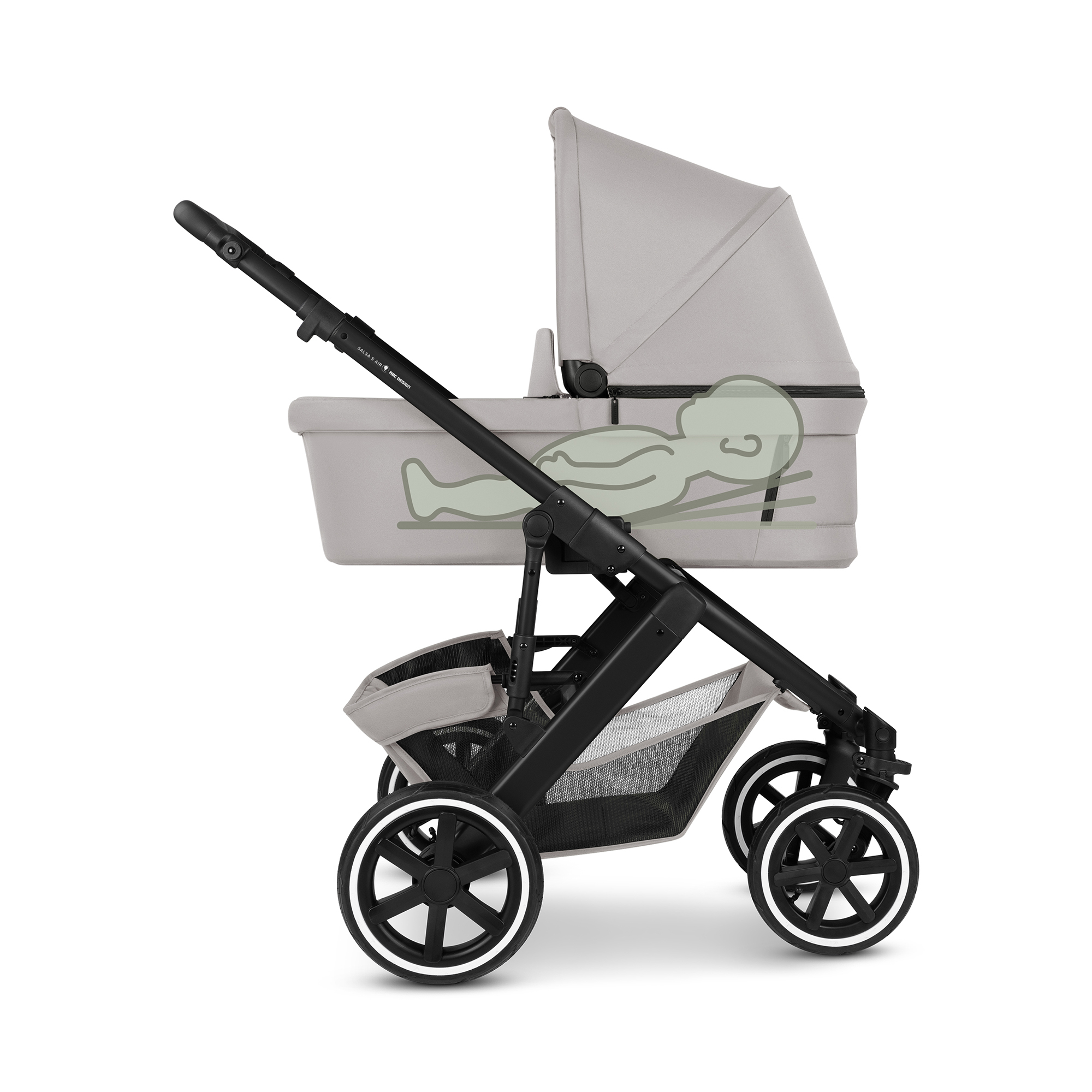 Kinderwagen Komplettsets, ABC DESIGN, Braun – Produktansicht