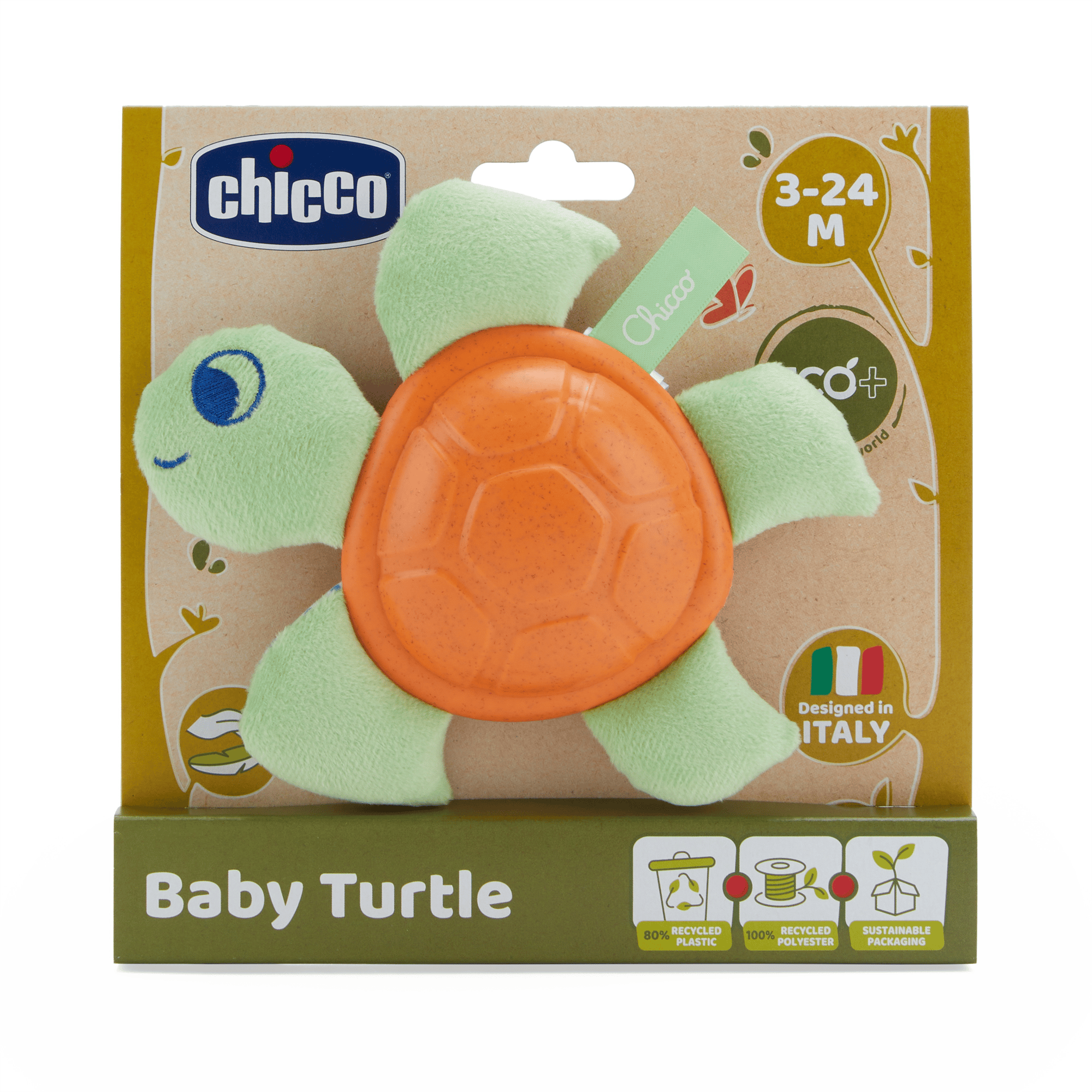 Rassel Baby Turtle chicco Orange 2000585265700 2