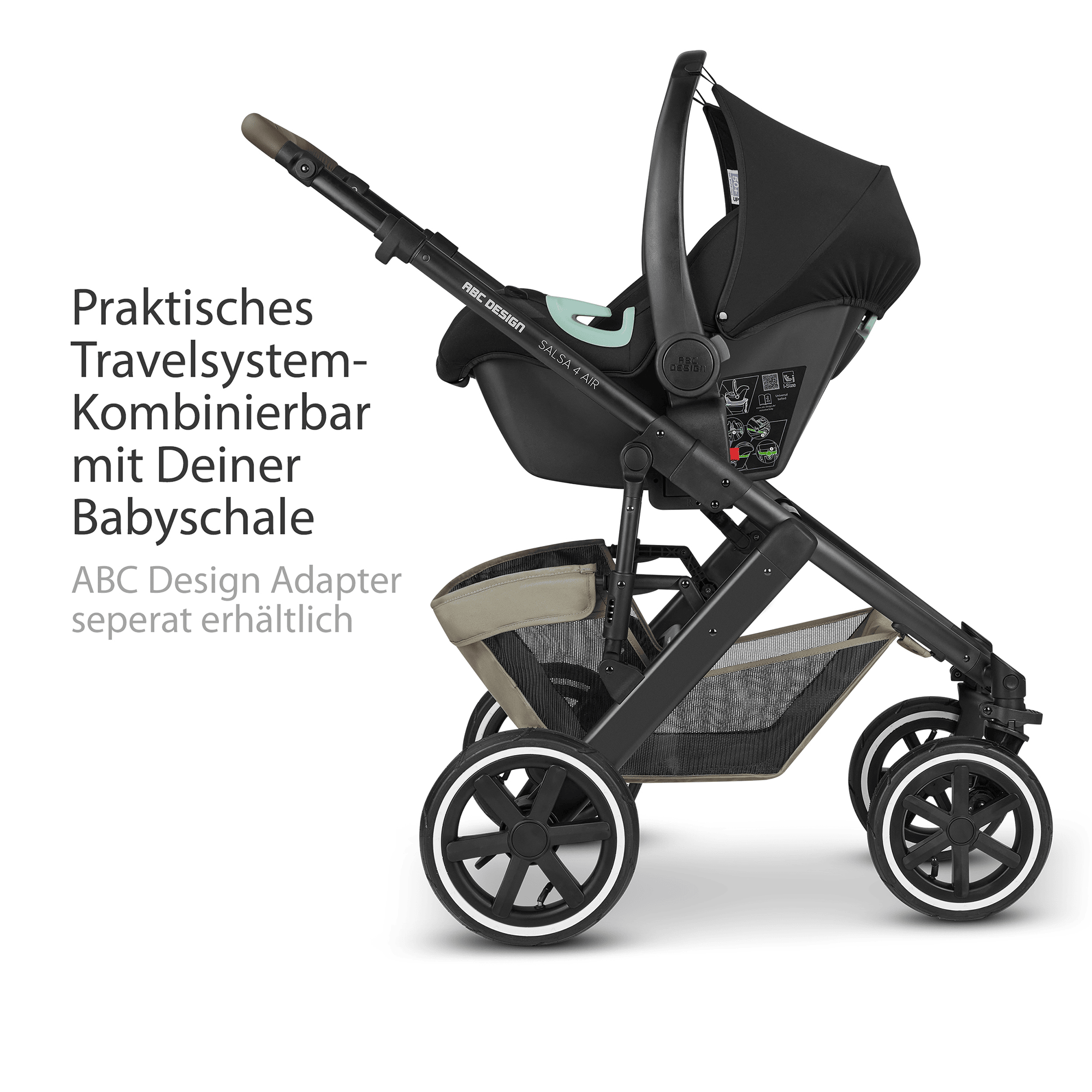 Kombi-Kinderwagen, ABC DESIGN – Produktansicht