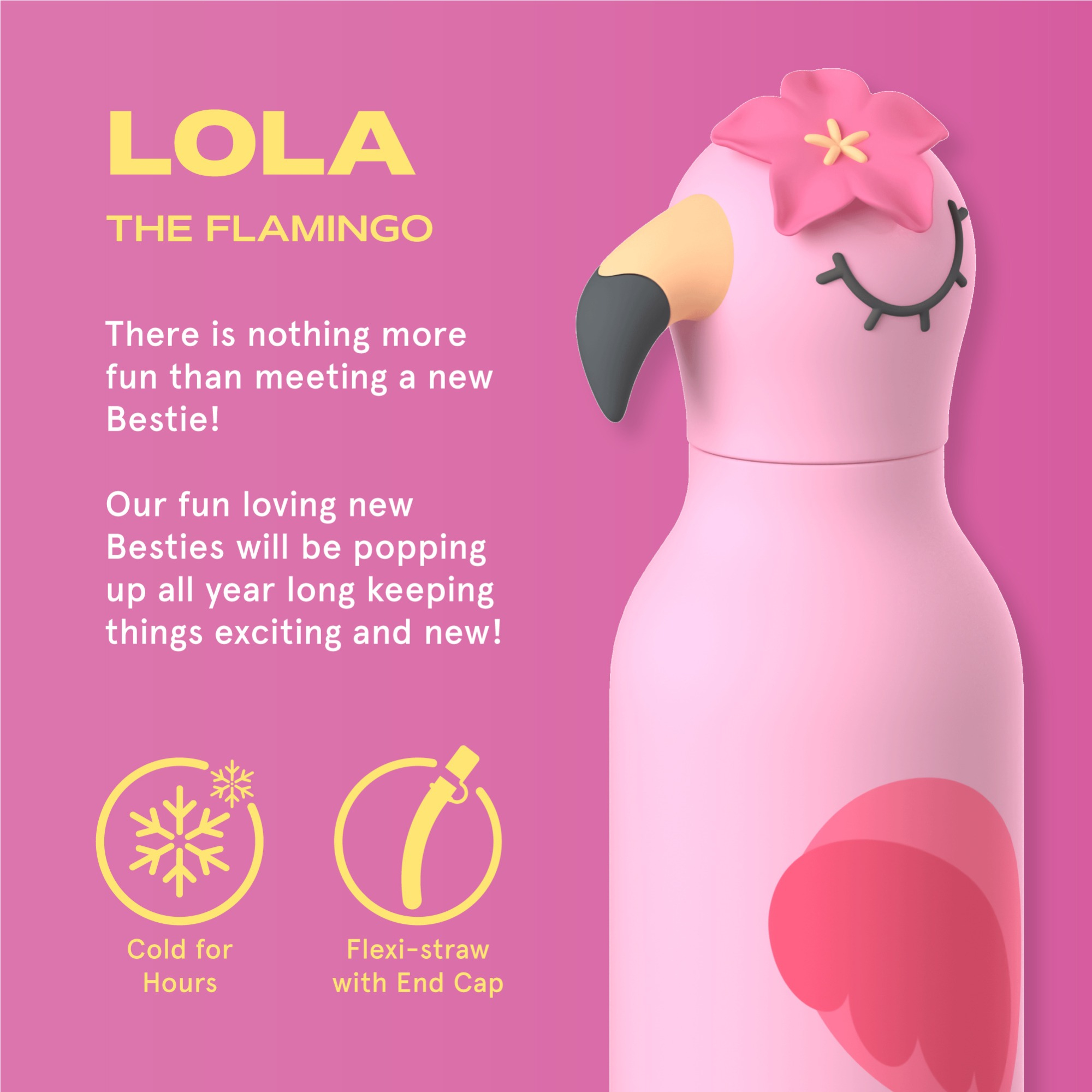 Thermoflaschen, ASOBU, Pink – Produktansicht
