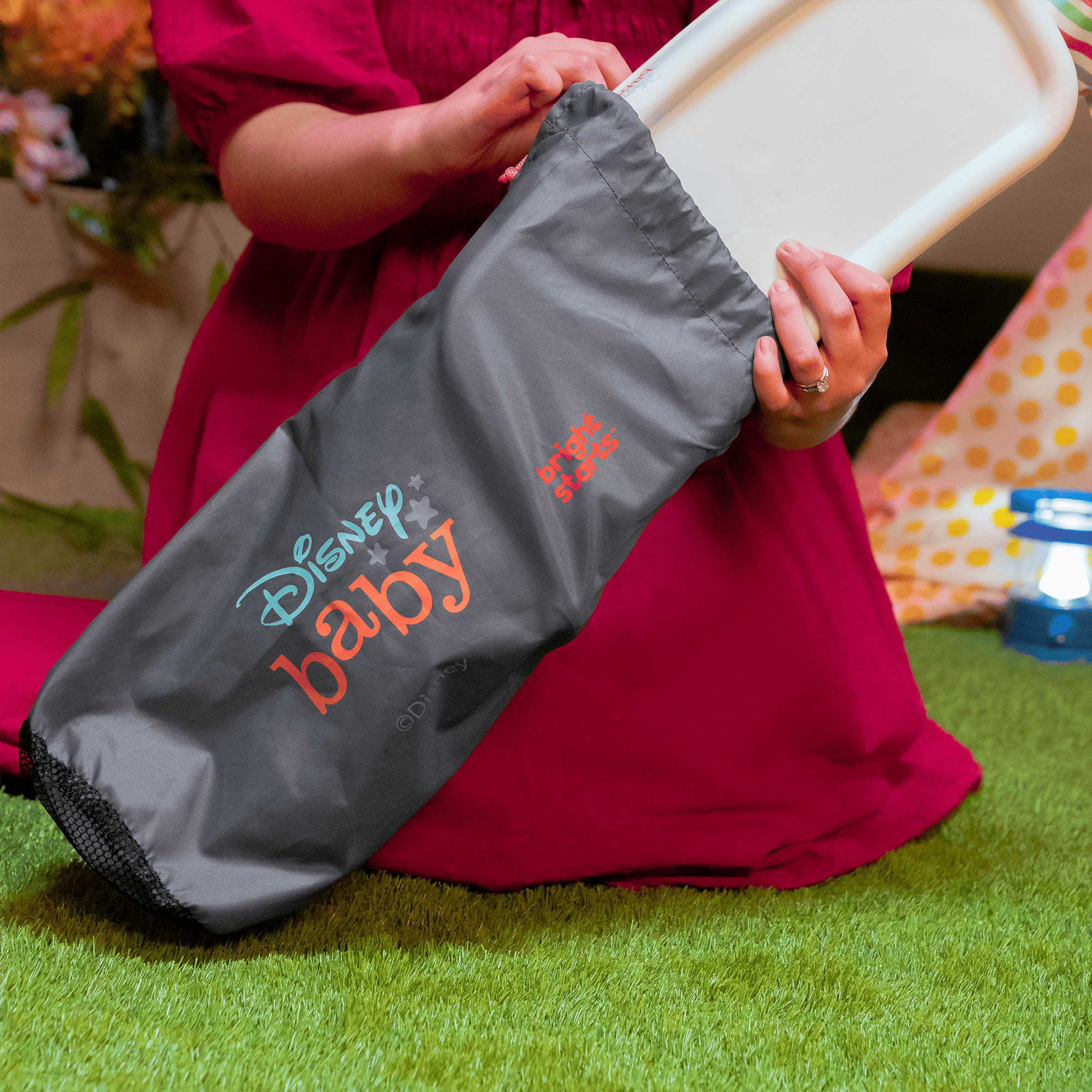 Reisehochstühle, BrightStarts, Pink – Produktansicht