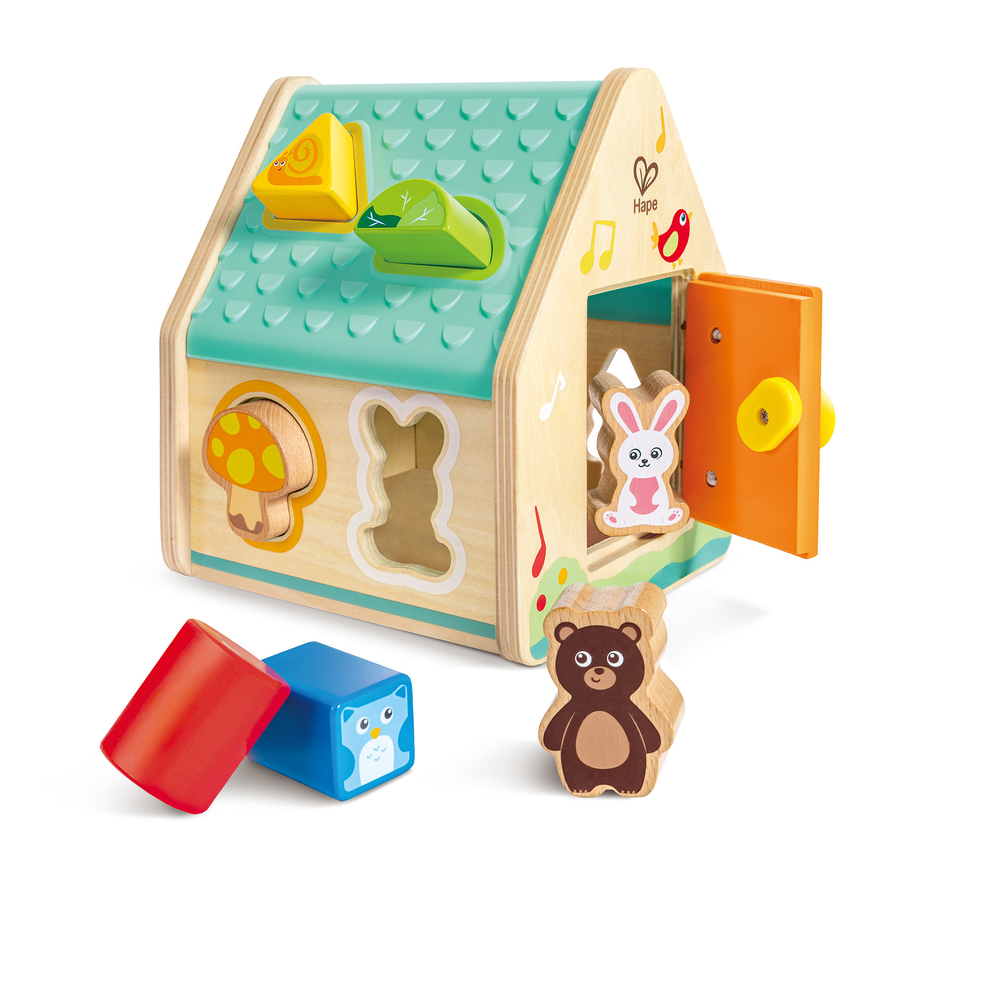 Steckspielzeug, Hape, Mehrfarbig – Produktansicht