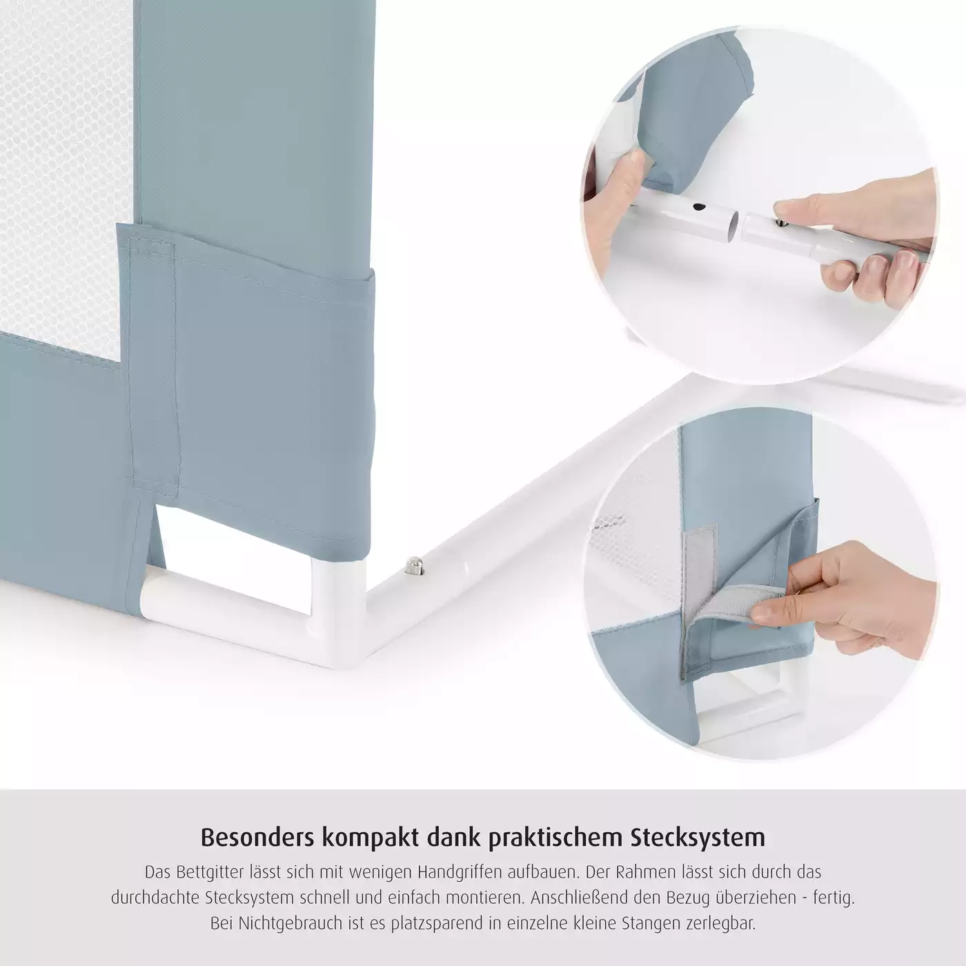 Bettgitter, reer, Orange – Produktansicht