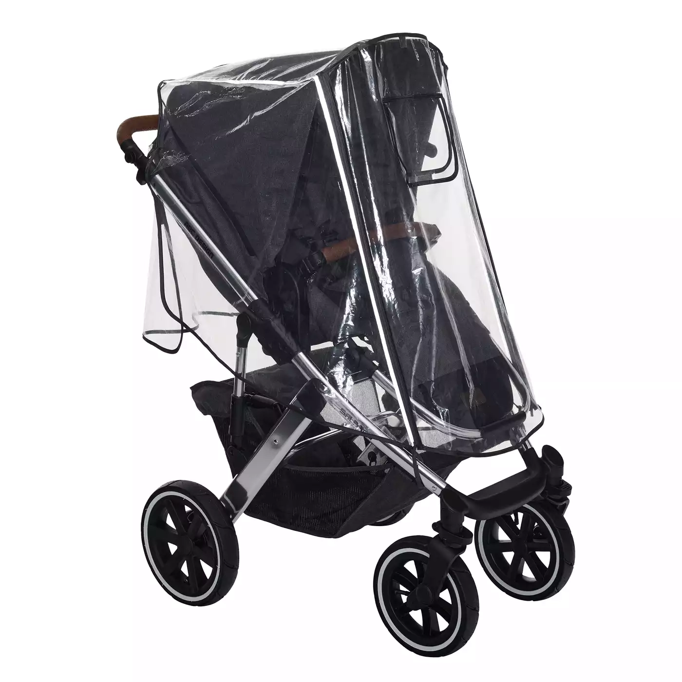 Universal Regenhaube Buggy Premium B.O. StartKlar Grau Grau 2000580239133 3