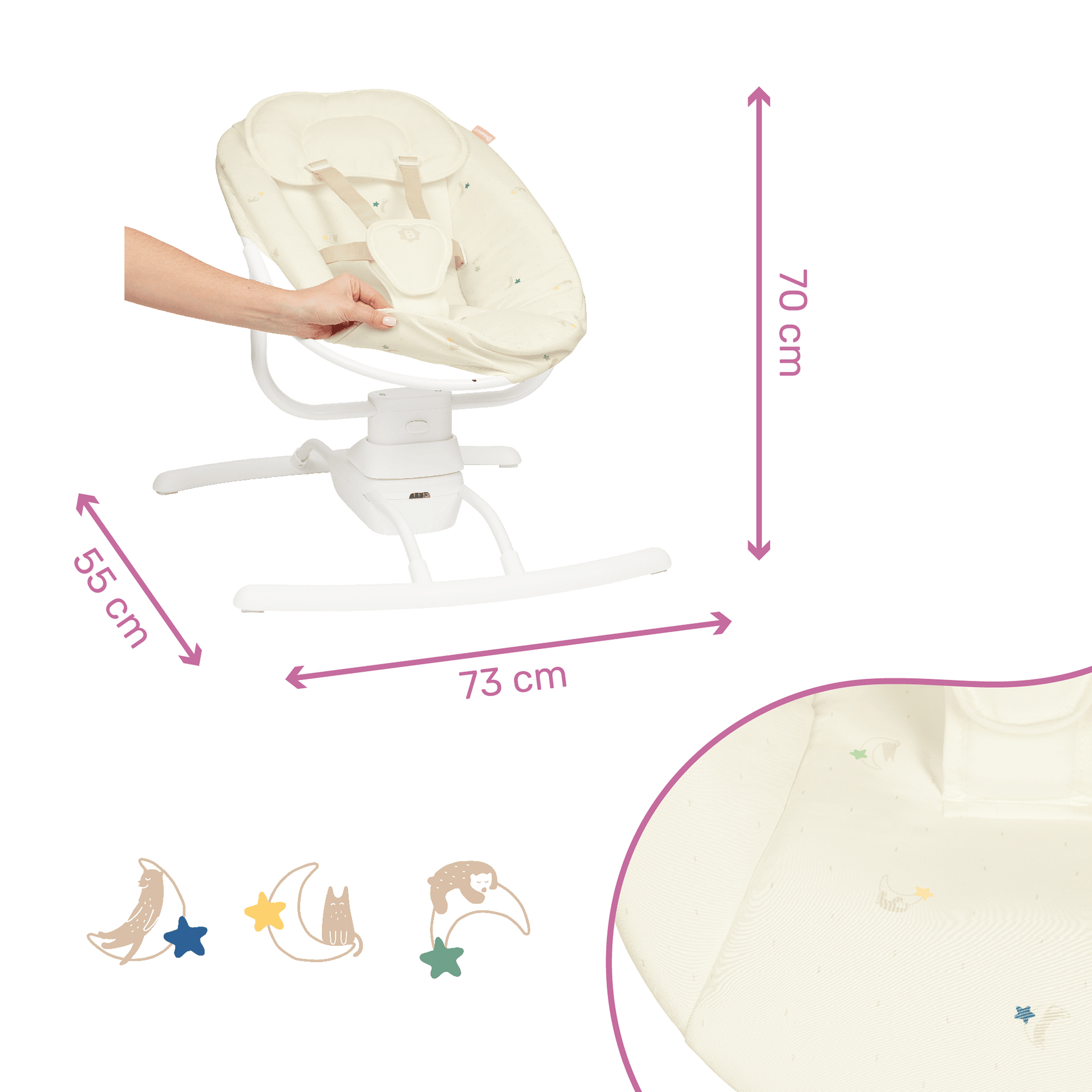 Schaukeln, babymoov – Produktansicht