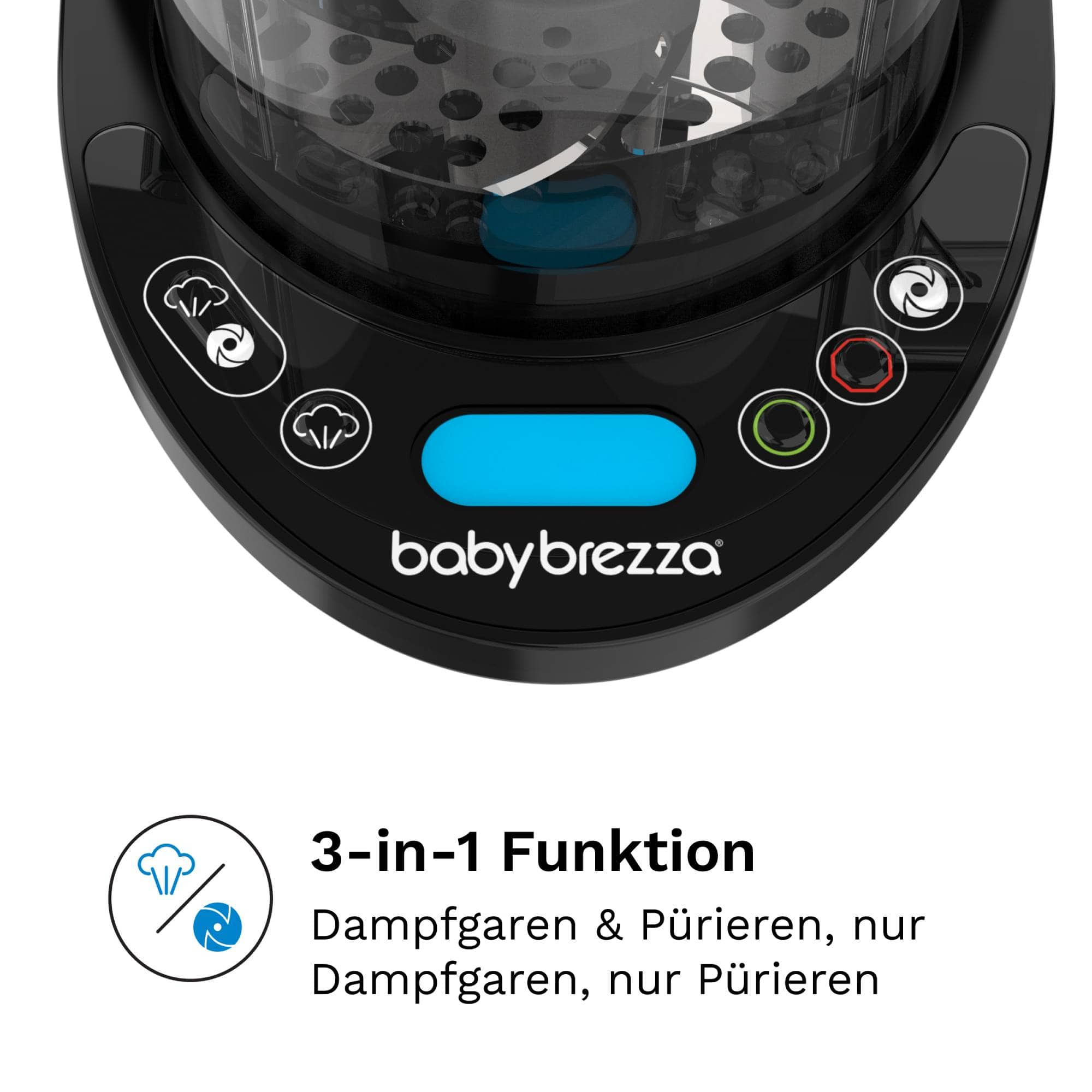 Babykostwärmer, babybrezza, Schwarz – Produktansicht