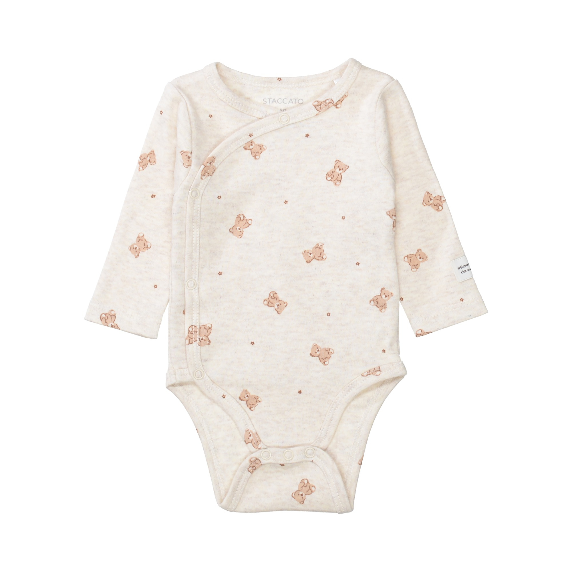 Wickelbodys, STACCATO, Beige – Besonderheit: aus 97% Bio-Baumwolle