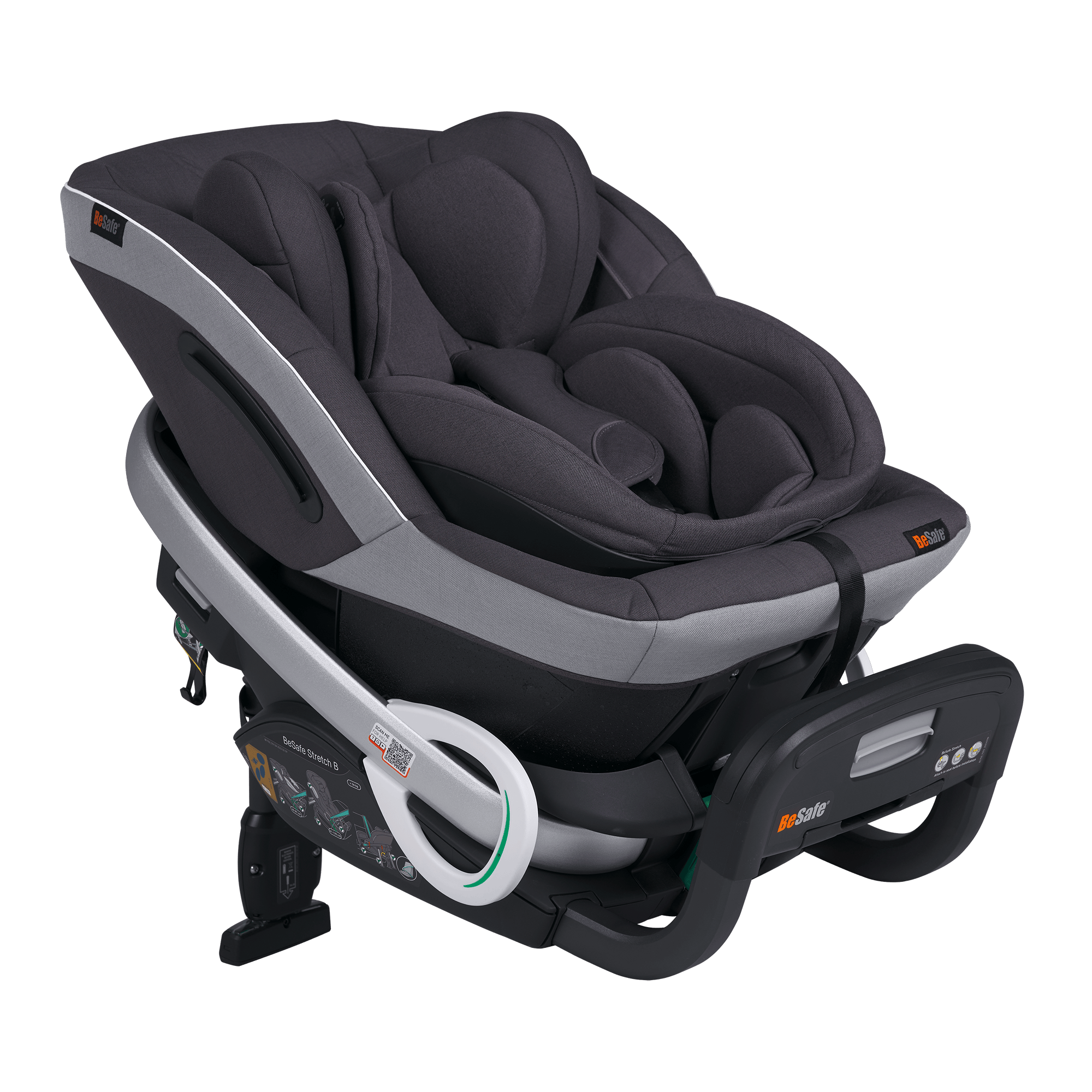 Reboarder 0-18 kg, Gruppe 0+/1, BeSafe, Grau – Produktansicht