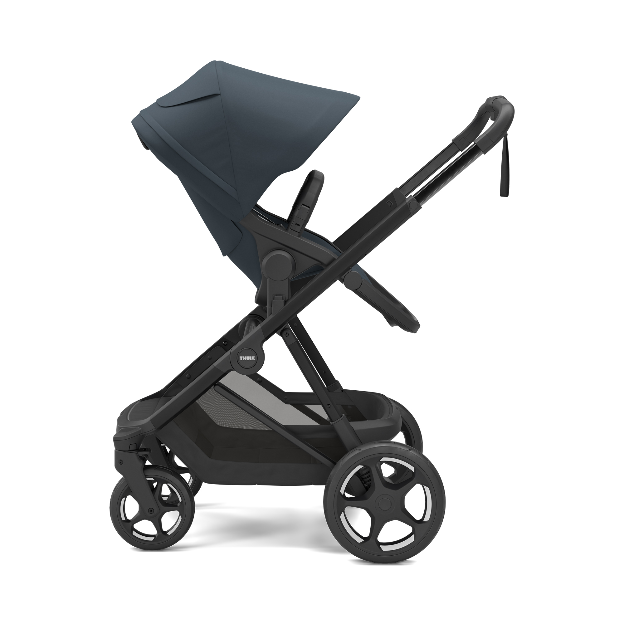 Kombi-Kinderwagen, THULE, Blau – Produktansicht