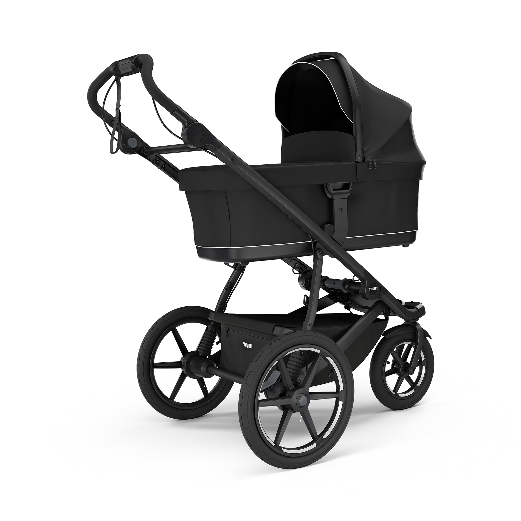 Kombi-Kinderwagen, THULE, Grün – Produktansicht
