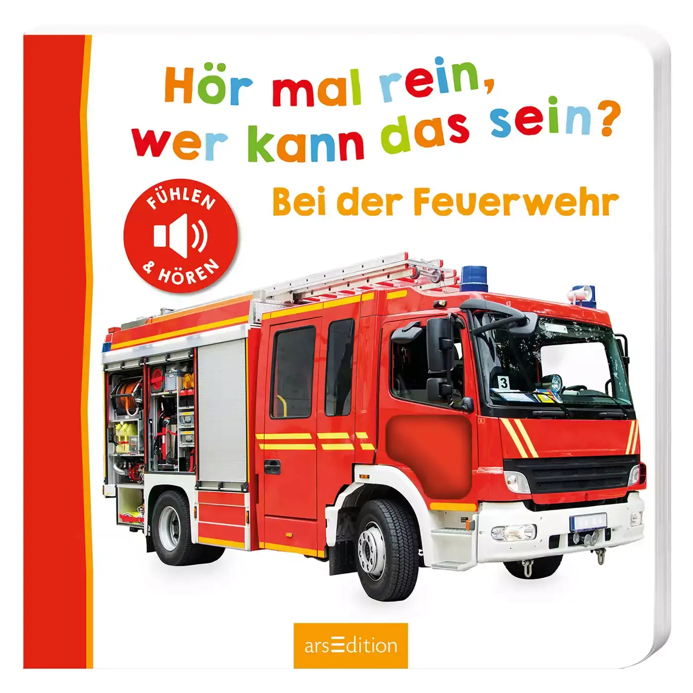 Hör mal rein, wer kann das sein? Bei der Feuerwehr arsEdition Rot 2000582213100 3