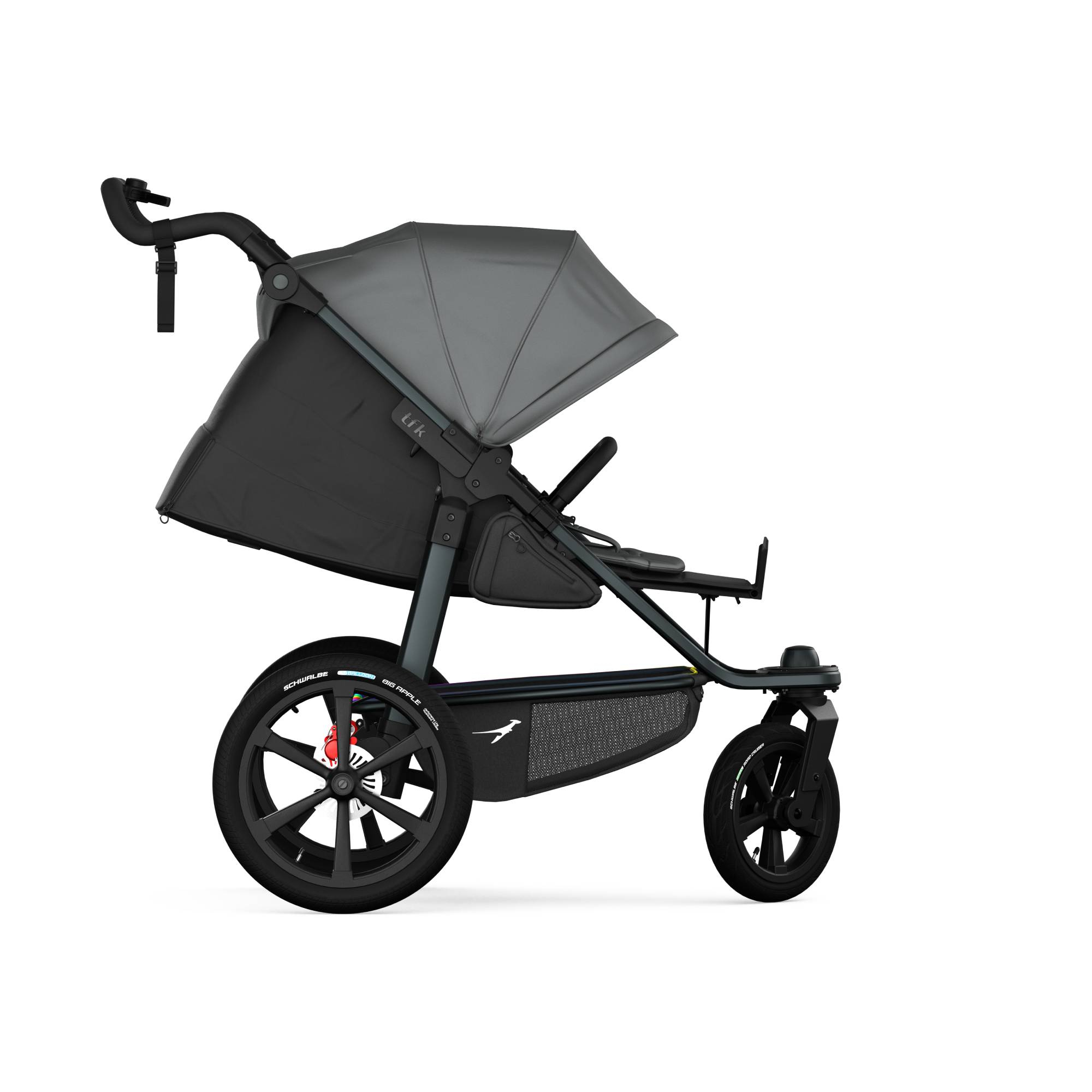 Kombi-Kinderwagen, tfk, Grau – Produktansicht