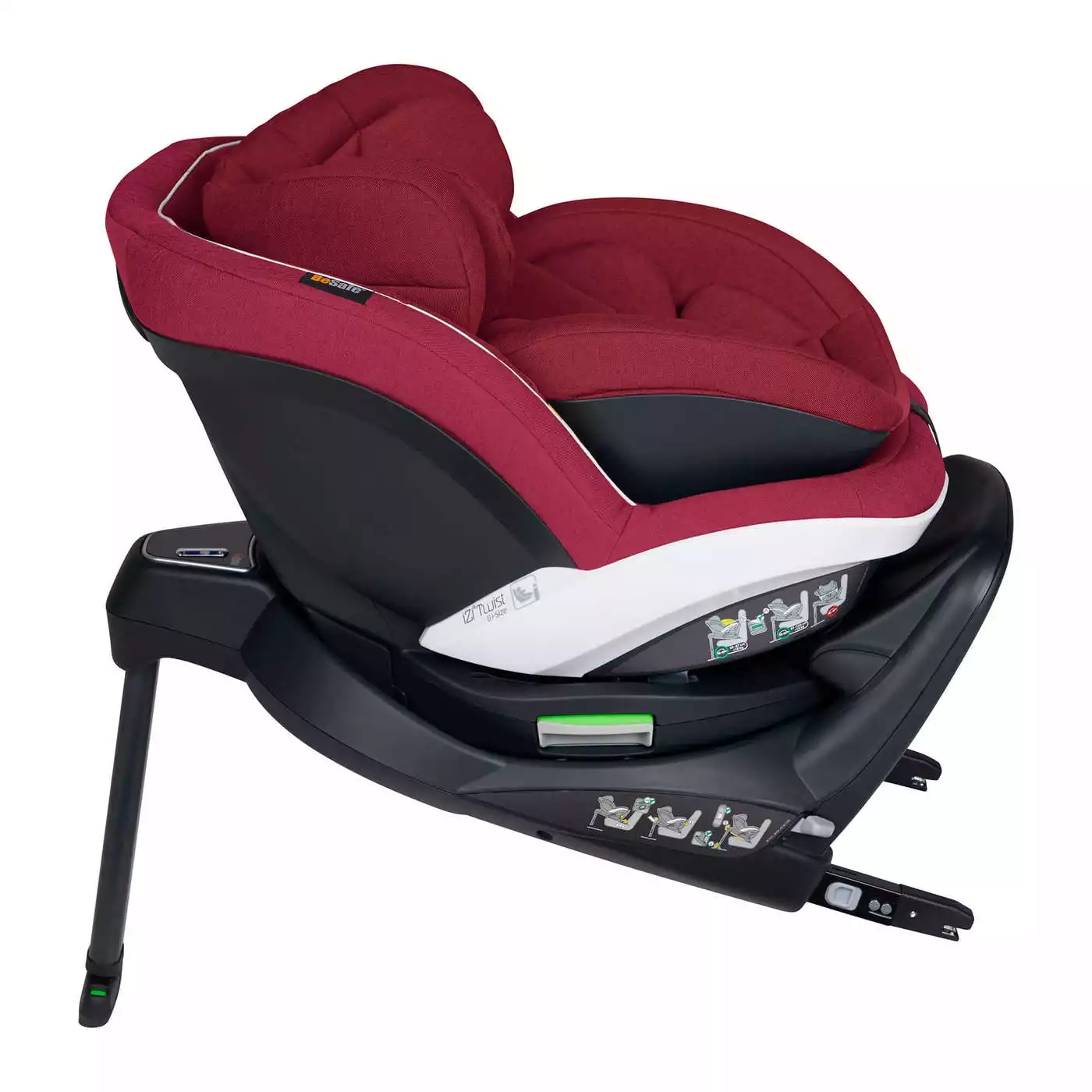 Reboarder 0-18 kg, Gruppe 0+/1, BeSafe, Rot – Produktansicht